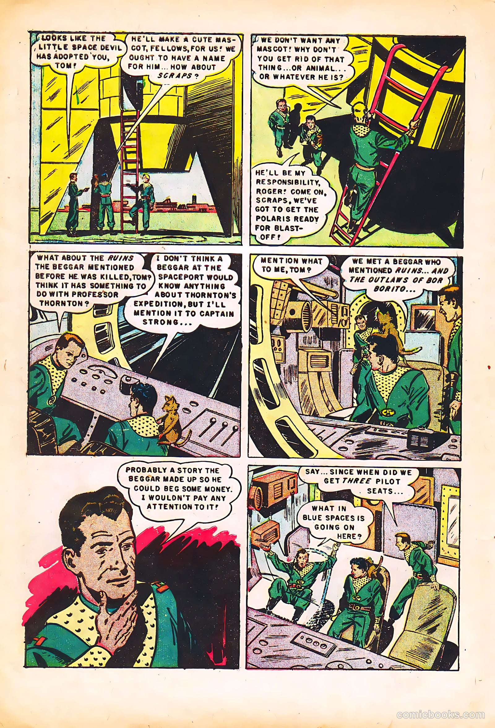 Tom Corbett, Space Cadet #4 (1953) — page 6 of 36