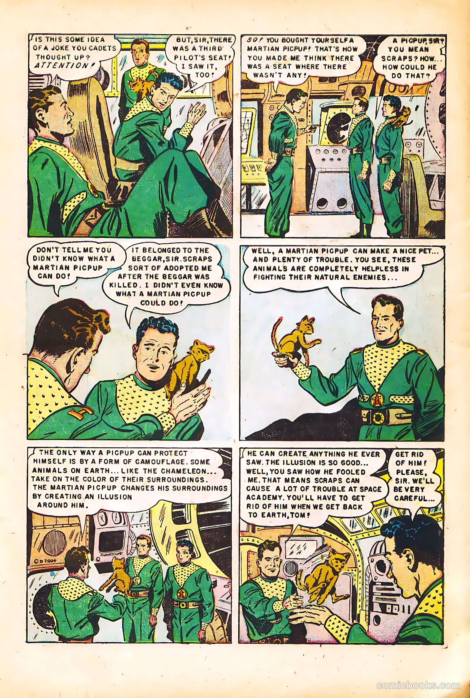 Tom Corbett, Space Cadet #4 (1953) — page 7 of 36