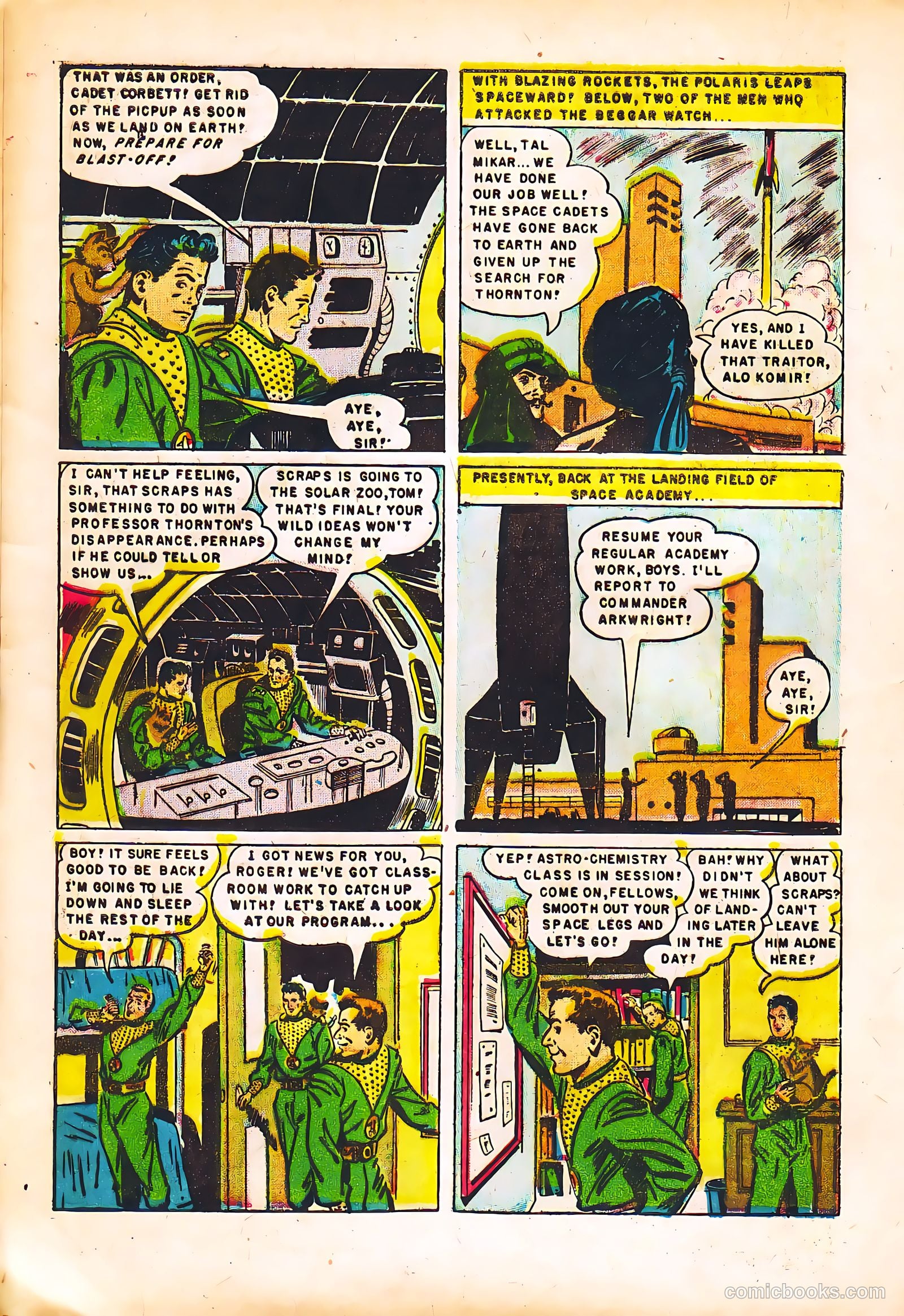 Tom Corbett, Space Cadet #4 (1953) — page 8 of 36