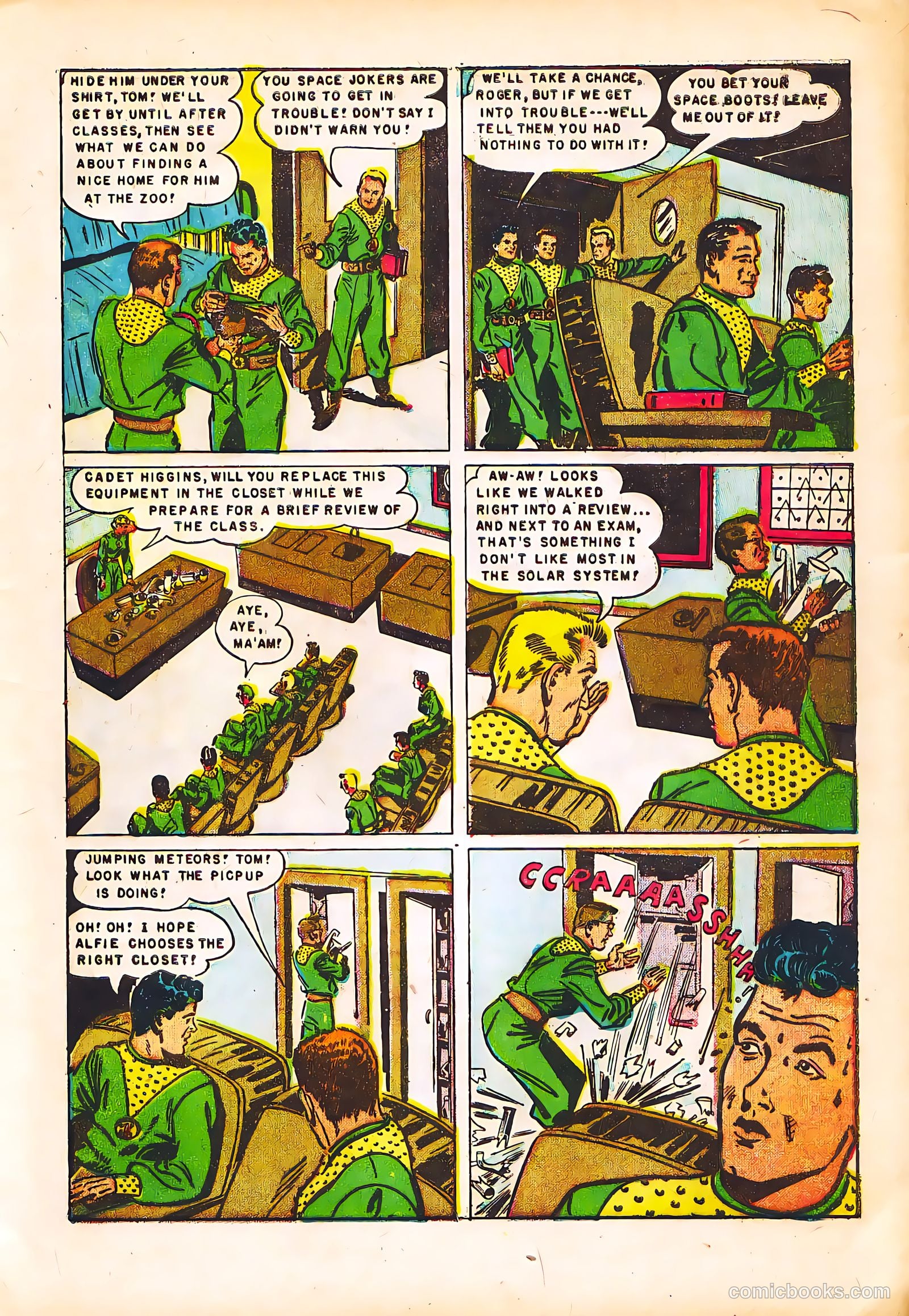 Tom Corbett, Space Cadet #4 (1953) — page 9 of 36