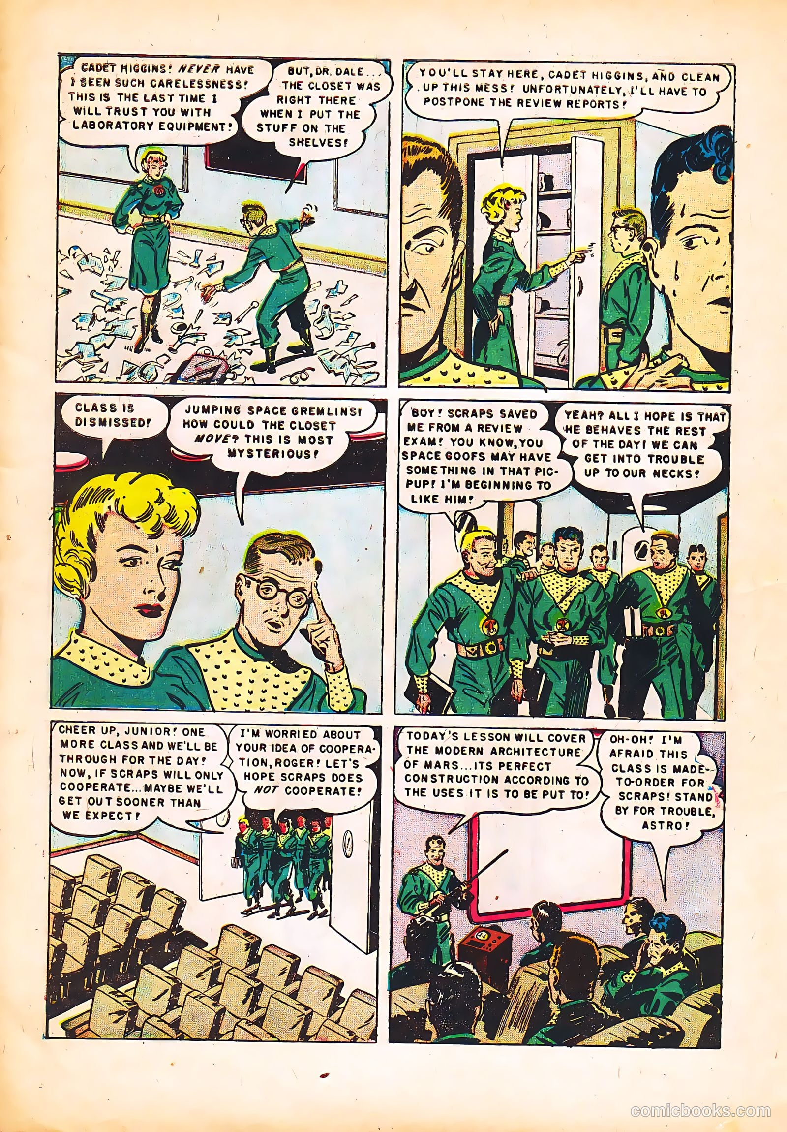 Tom Corbett, Space Cadet #4 (1953) — page 10 of 36