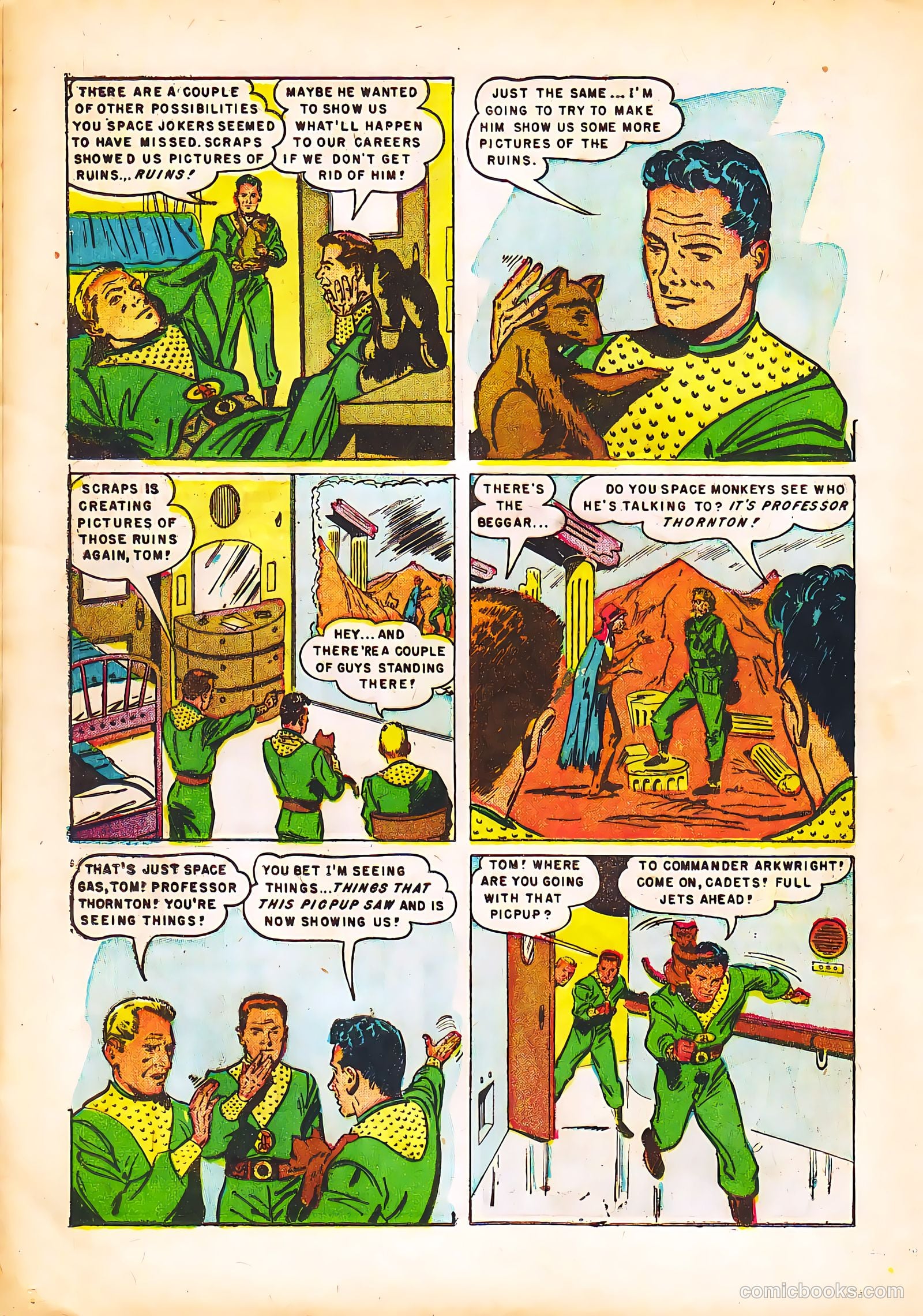 Tom Corbett, Space Cadet #4 (1953) — page 12 of 36