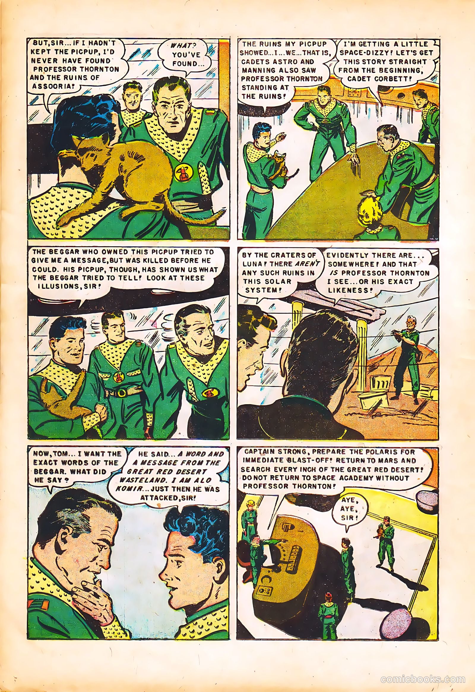 Tom Corbett, Space Cadet #4 (1953) — page 14 of 36
