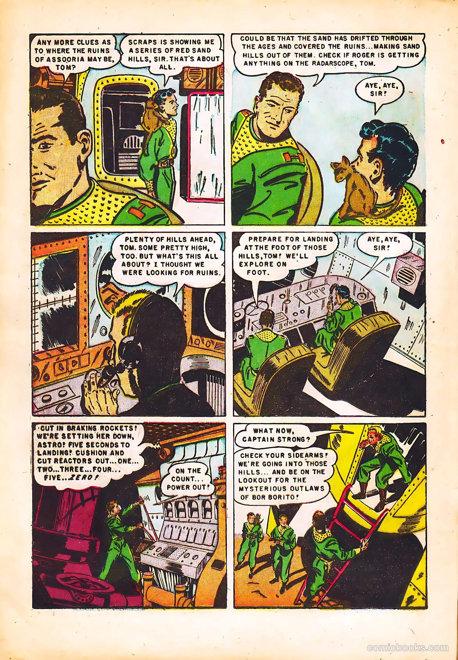 Tom Corbett, Space Cadet #4 (1953) — page 16 of 36