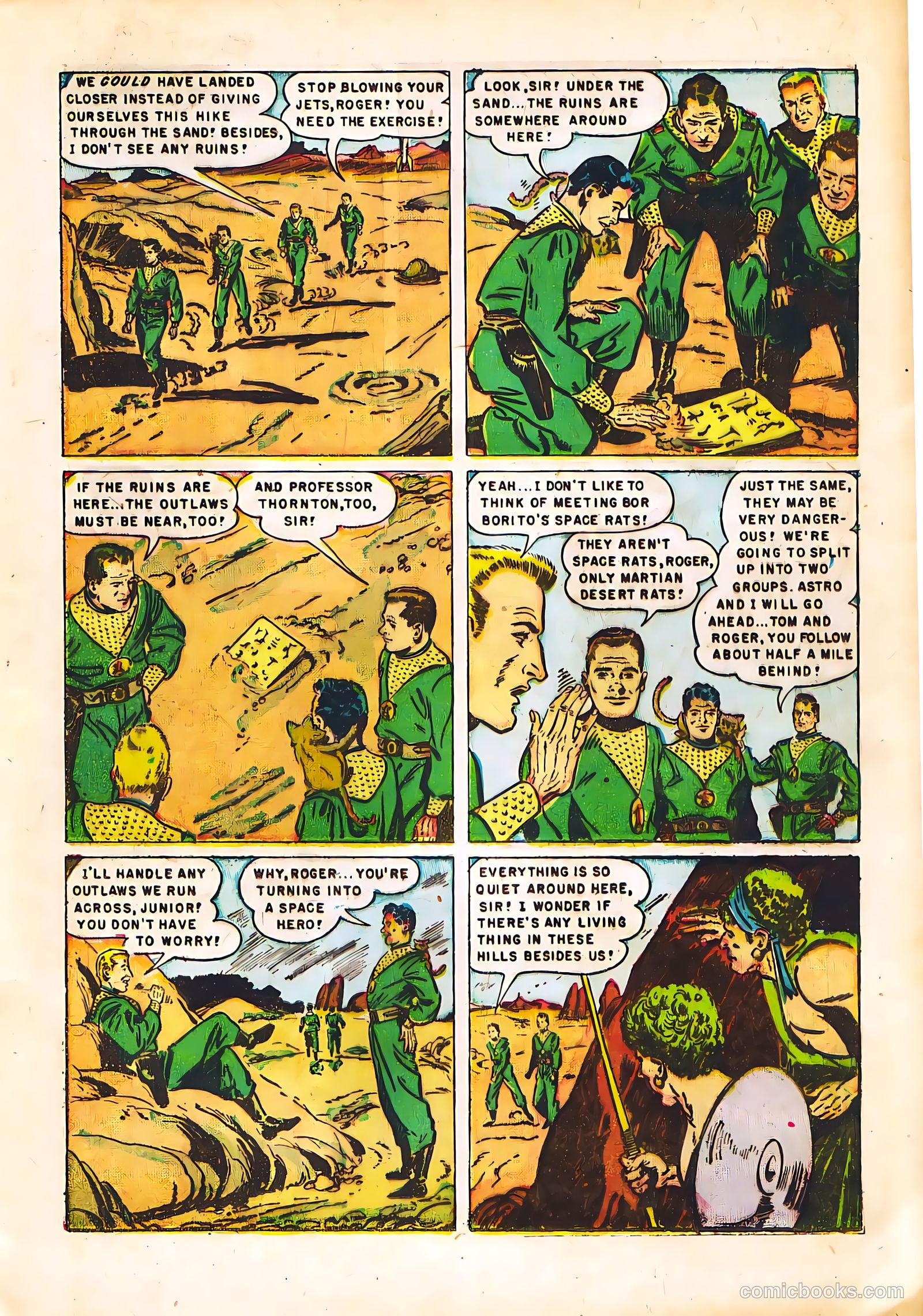 Tom Corbett, Space Cadet #4 (1953) — page 17 of 36