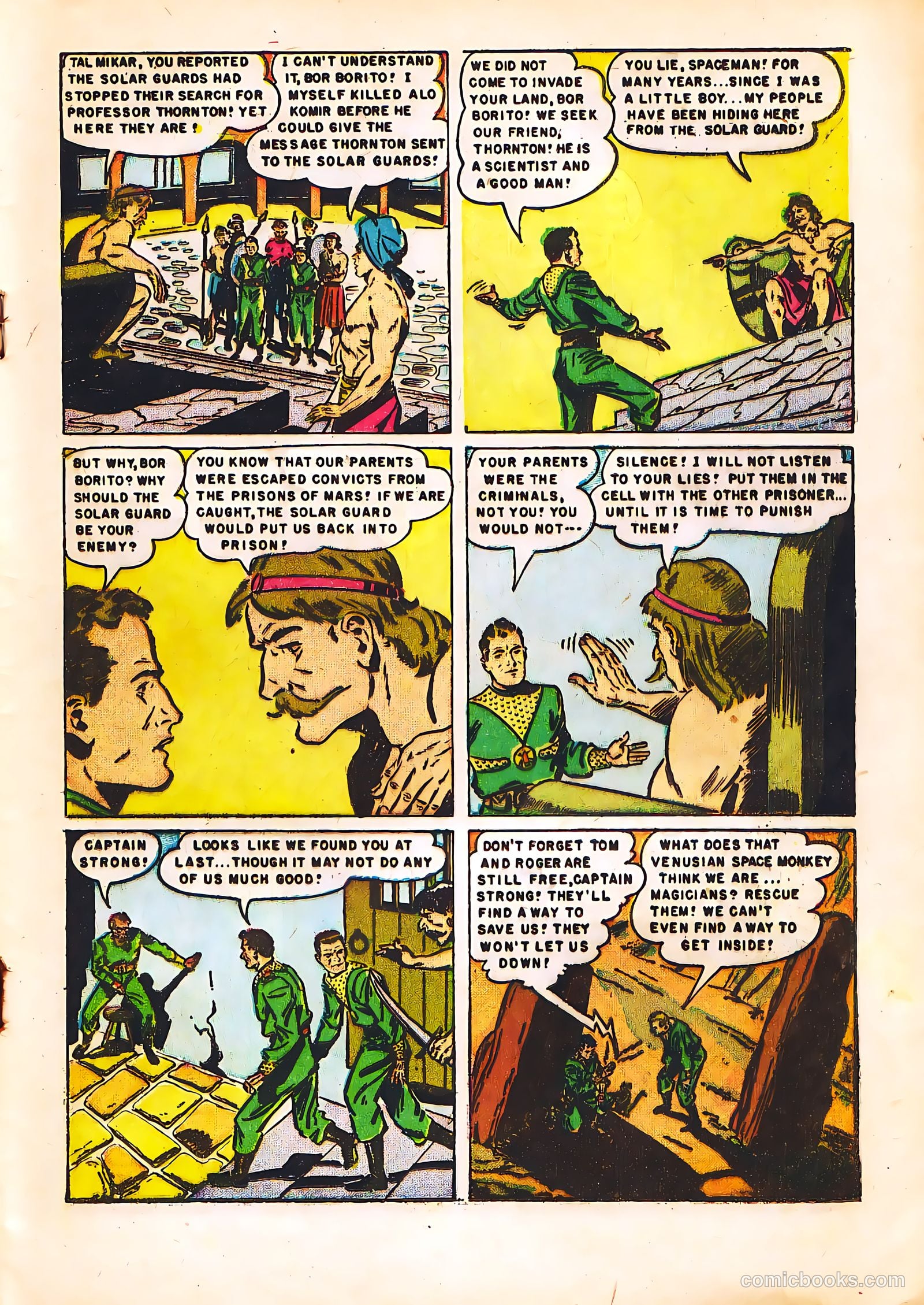 Tom Corbett, Space Cadet #4 (1953) — page 21 of 36