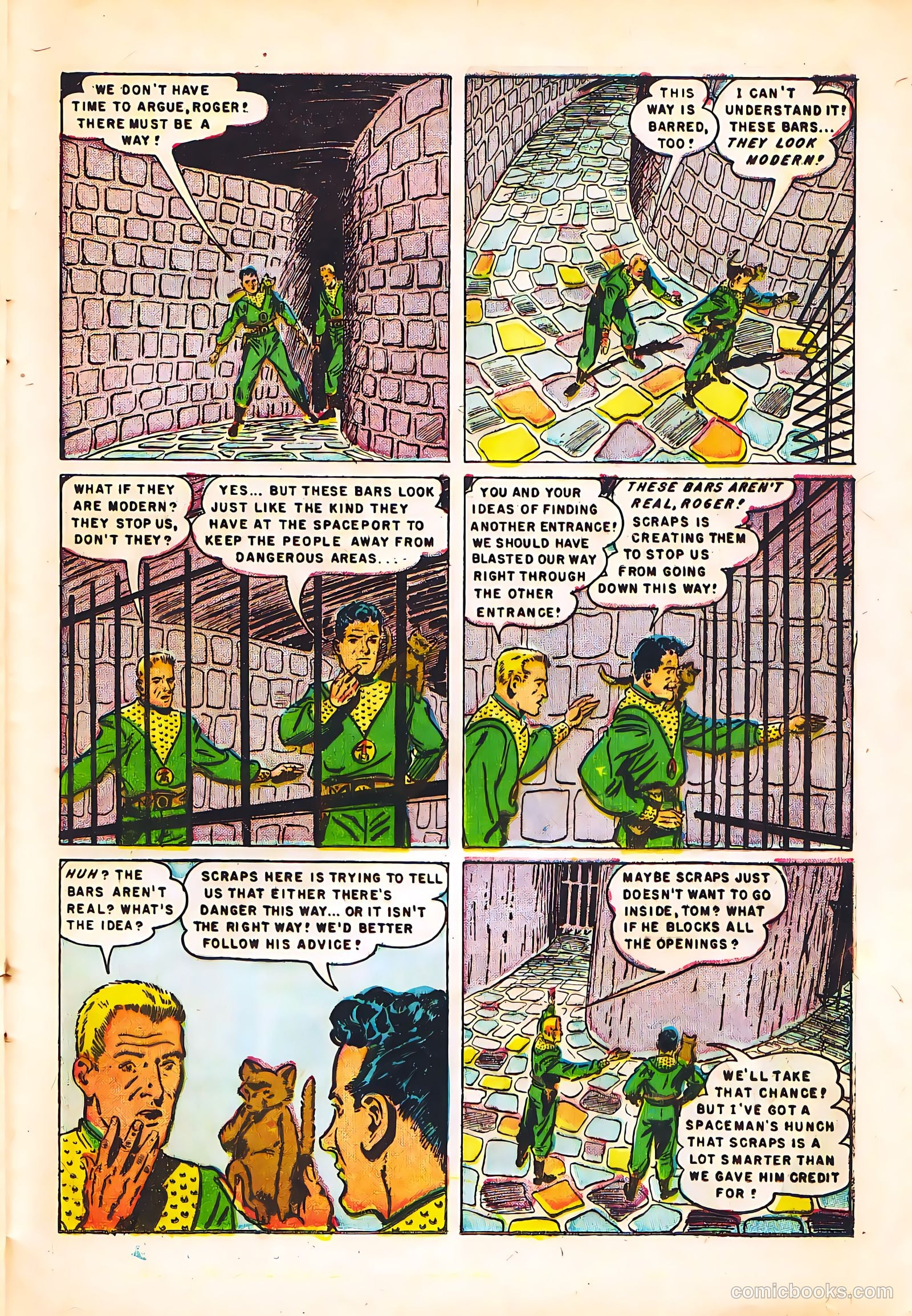 Tom Corbett, Space Cadet #4 (1953) — page 25 of 36