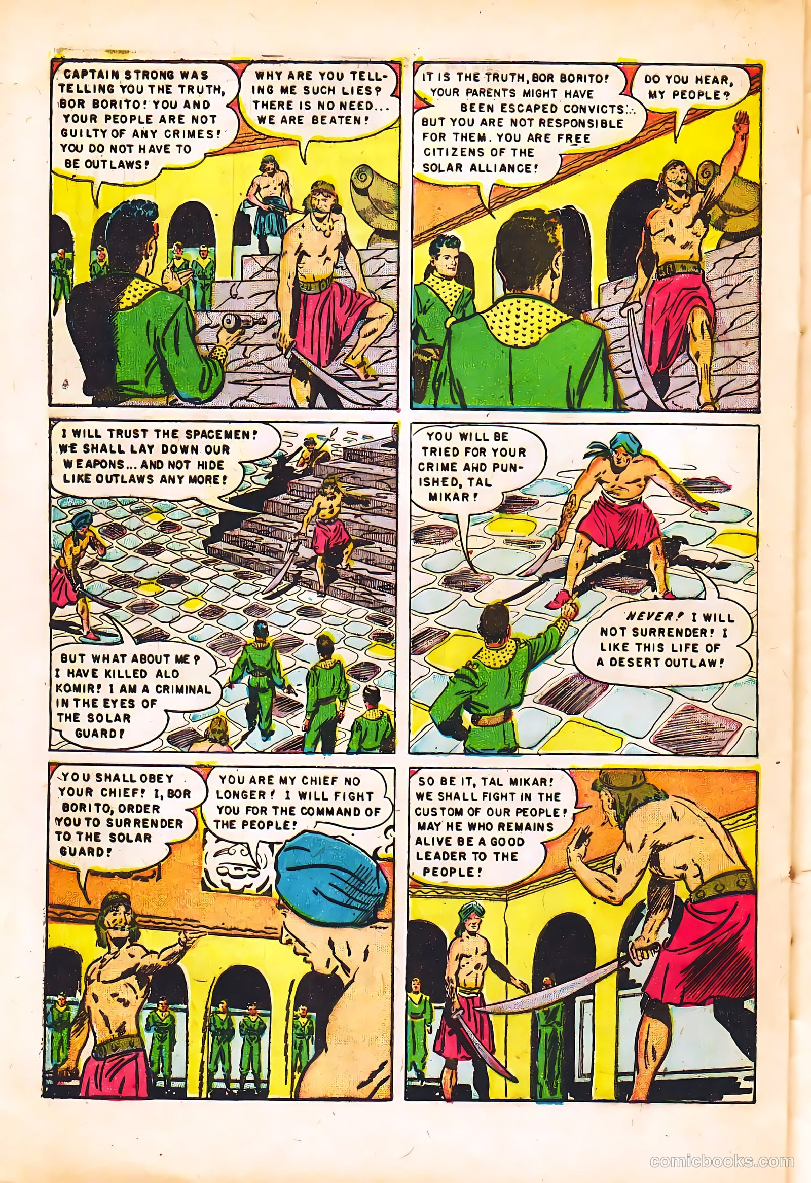 Tom Corbett, Space Cadet #4 (1953) — page 28 of 36