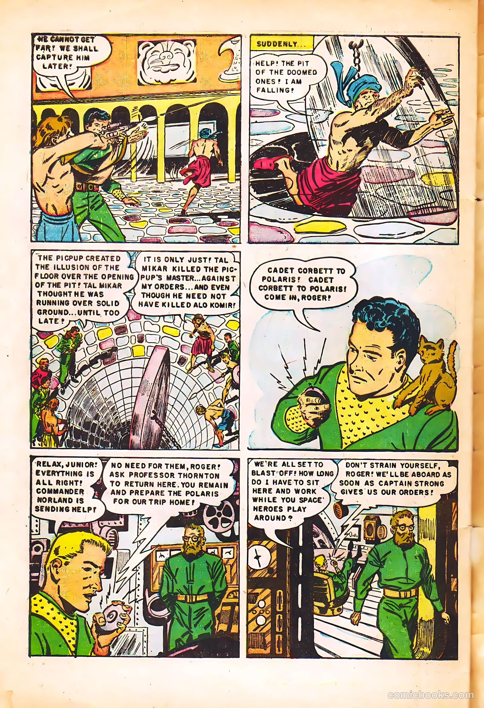 Tom Corbett, Space Cadet #4 (1953) — page 34 of 36
