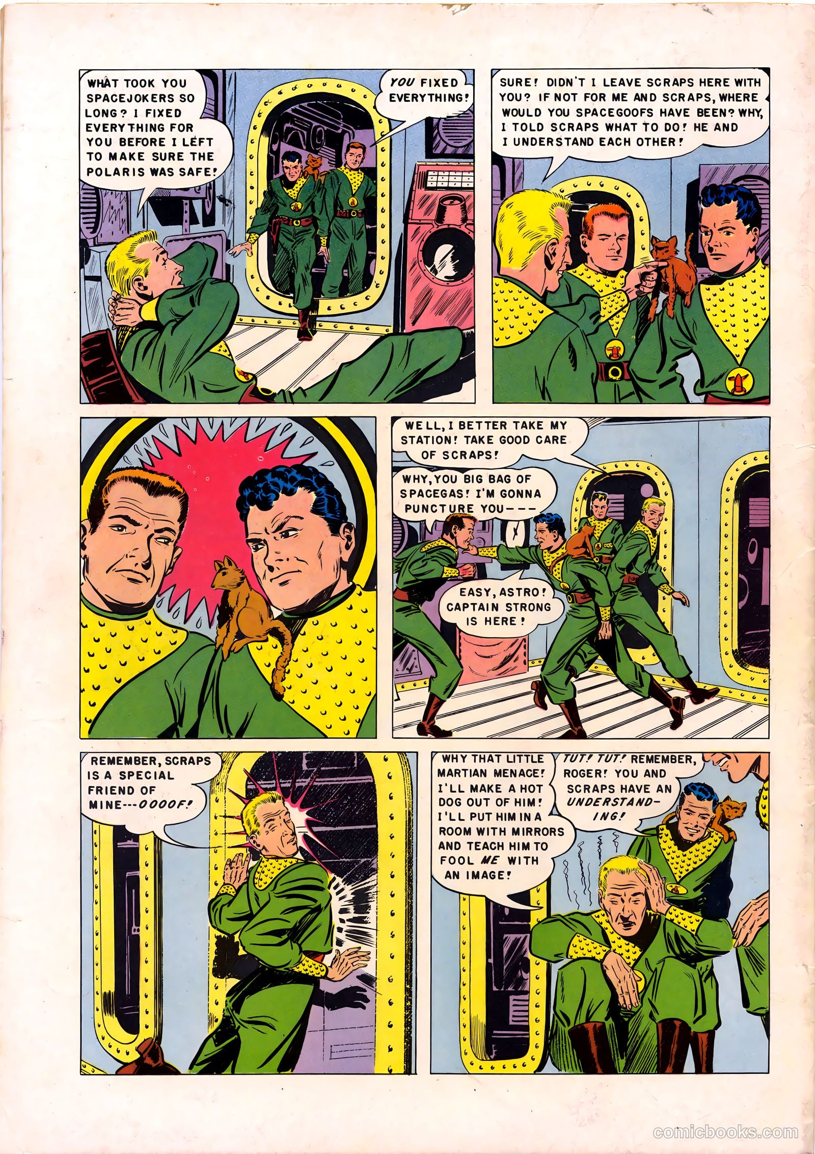 Tom Corbett, Space Cadet #4 (1953) — page 36 of 36