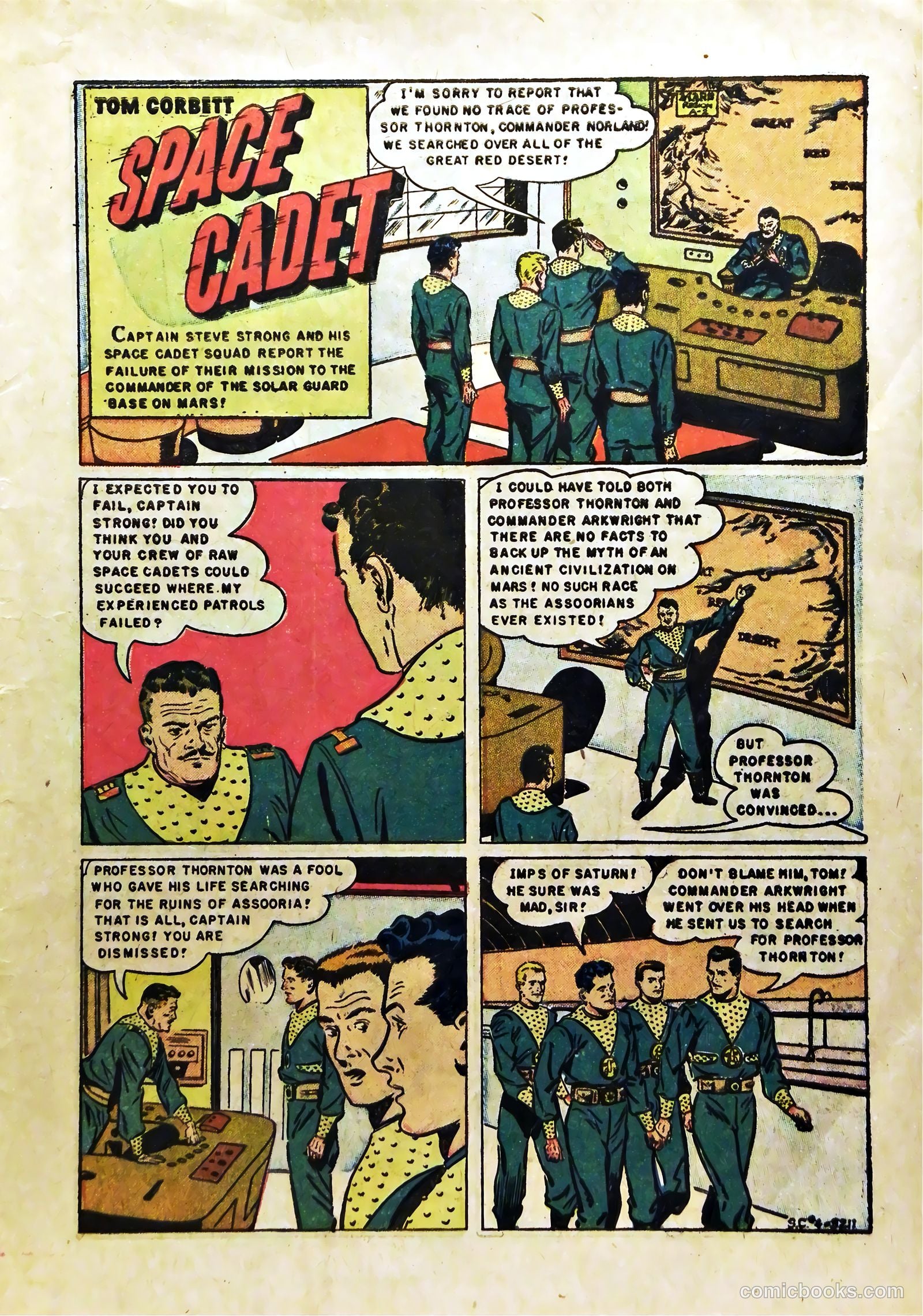 Tom Corbett Space Cadet #4 (1953) — page 3 of 36