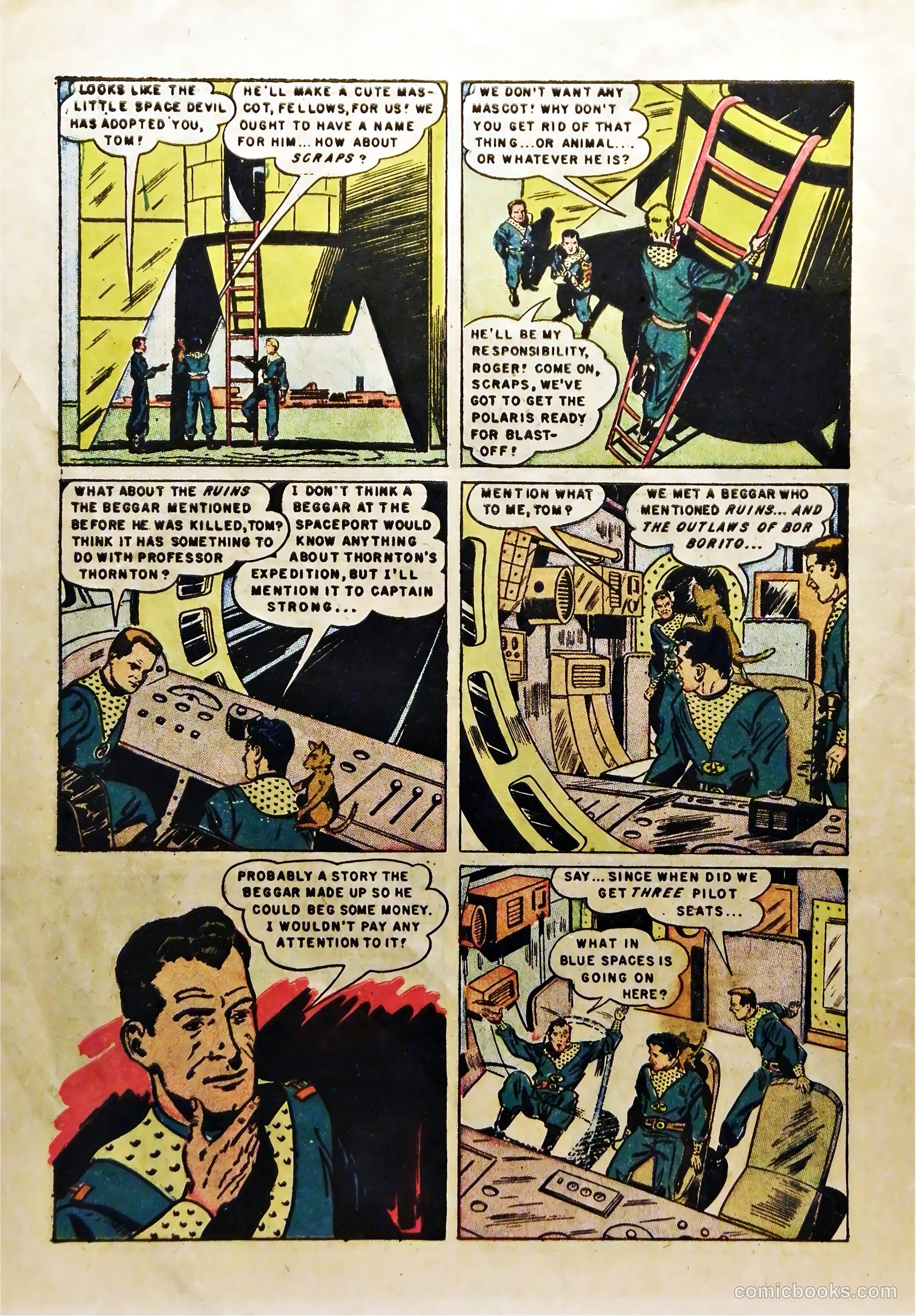 Tom Corbett Space Cadet #4 (1953) — page 6 of 36