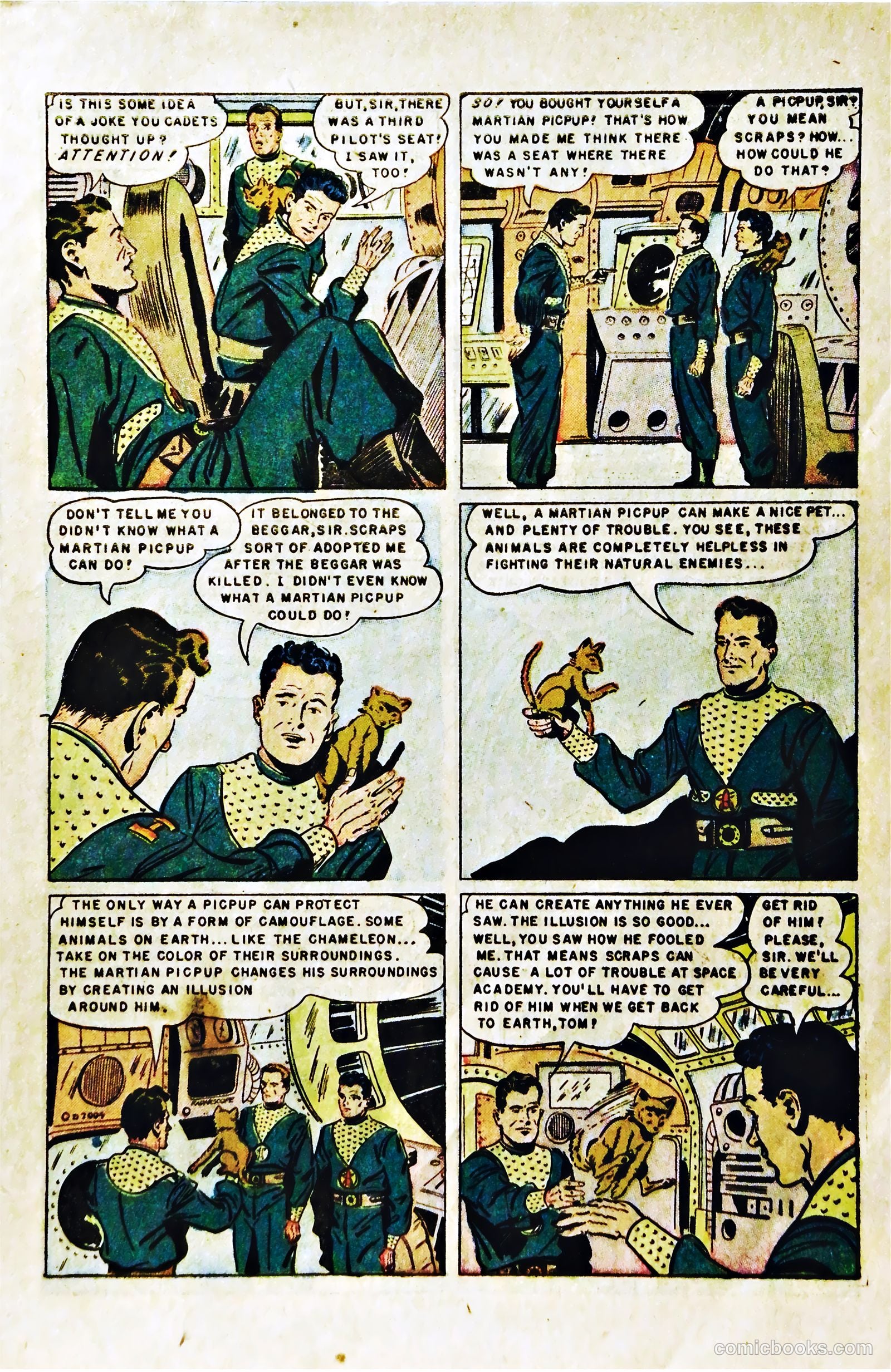 Tom Corbett Space Cadet #4 (1953) — page 7 of 36