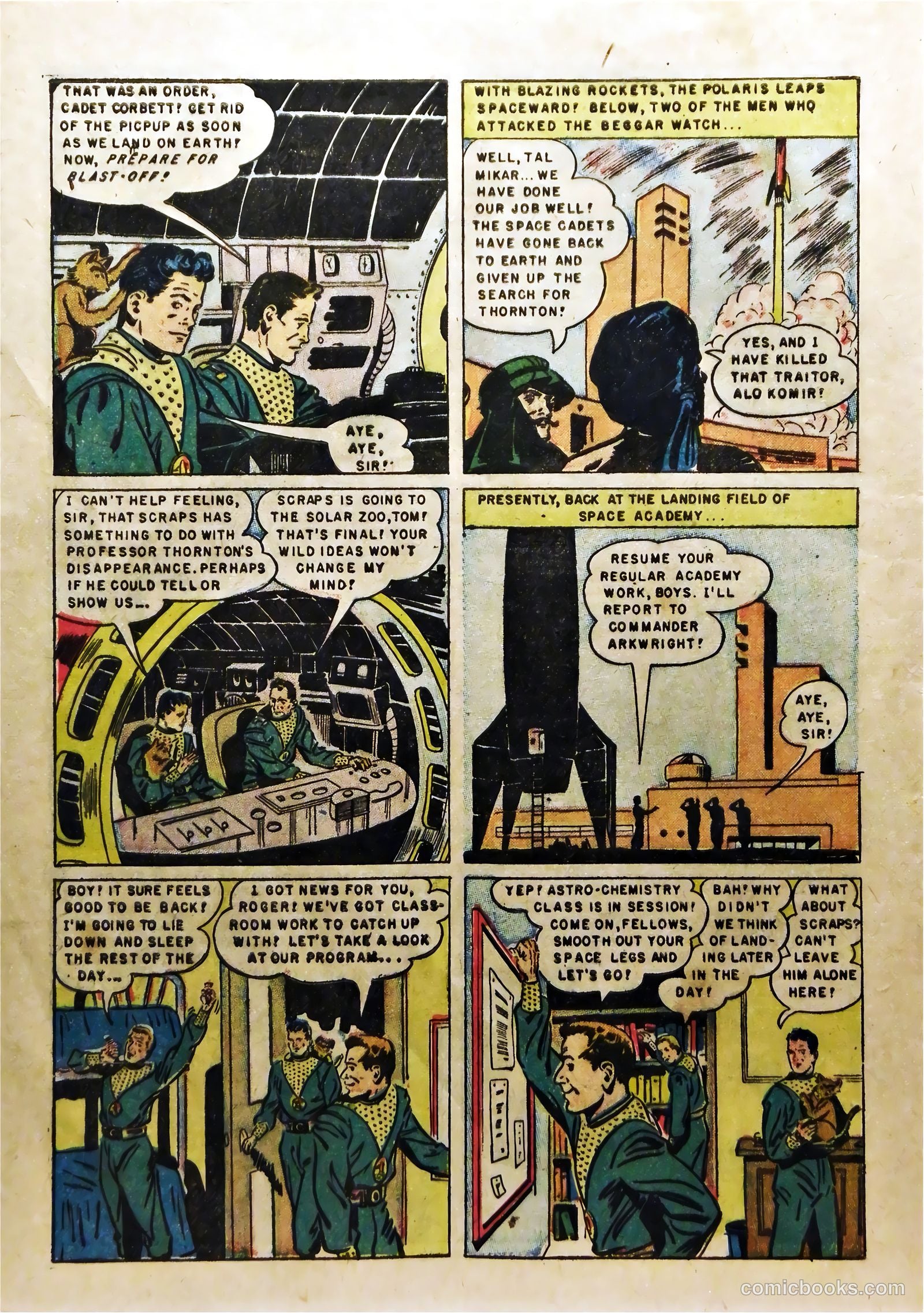 Tom Corbett Space Cadet #4 (1953) — page 8 of 36