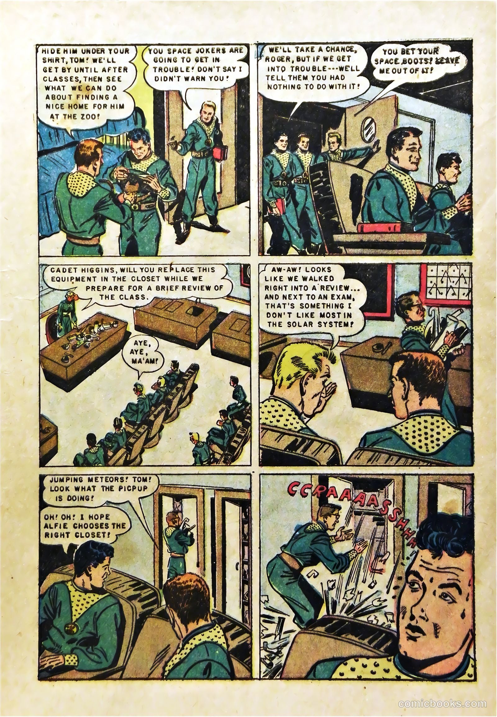 Tom Corbett Space Cadet #4 (1953) — page 9 of 36