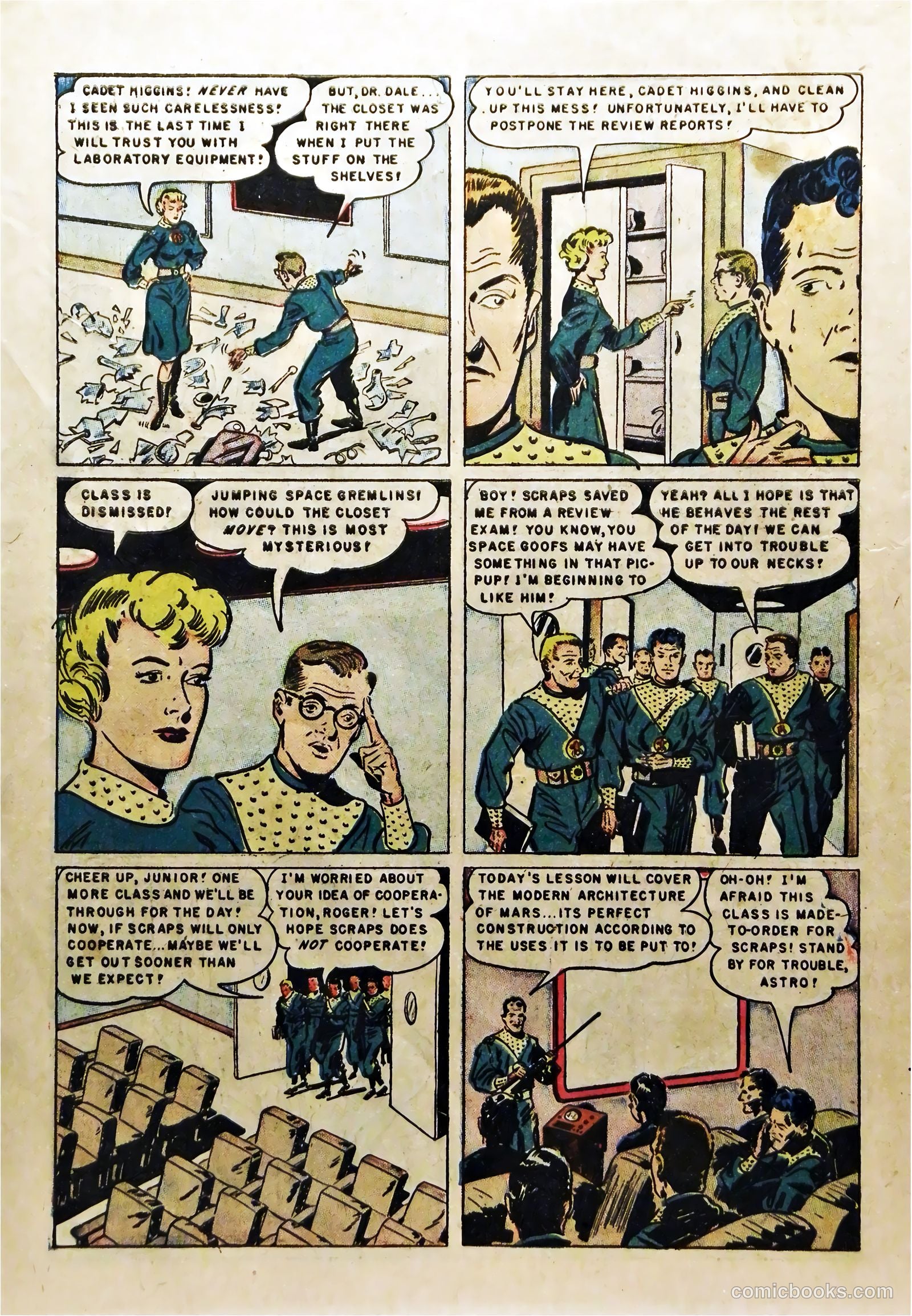 Tom Corbett Space Cadet #4 (1953) — page 10 of 36