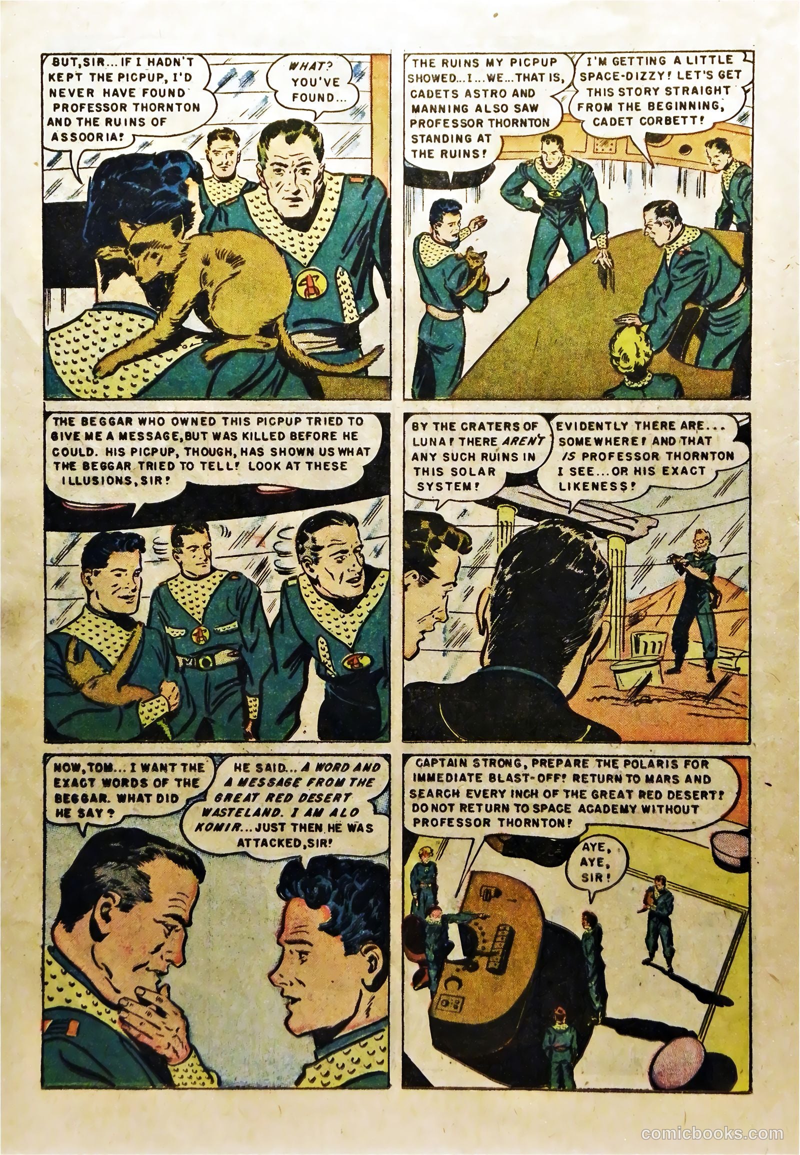 Tom Corbett Space Cadet #4 (1953) — page 14 of 36