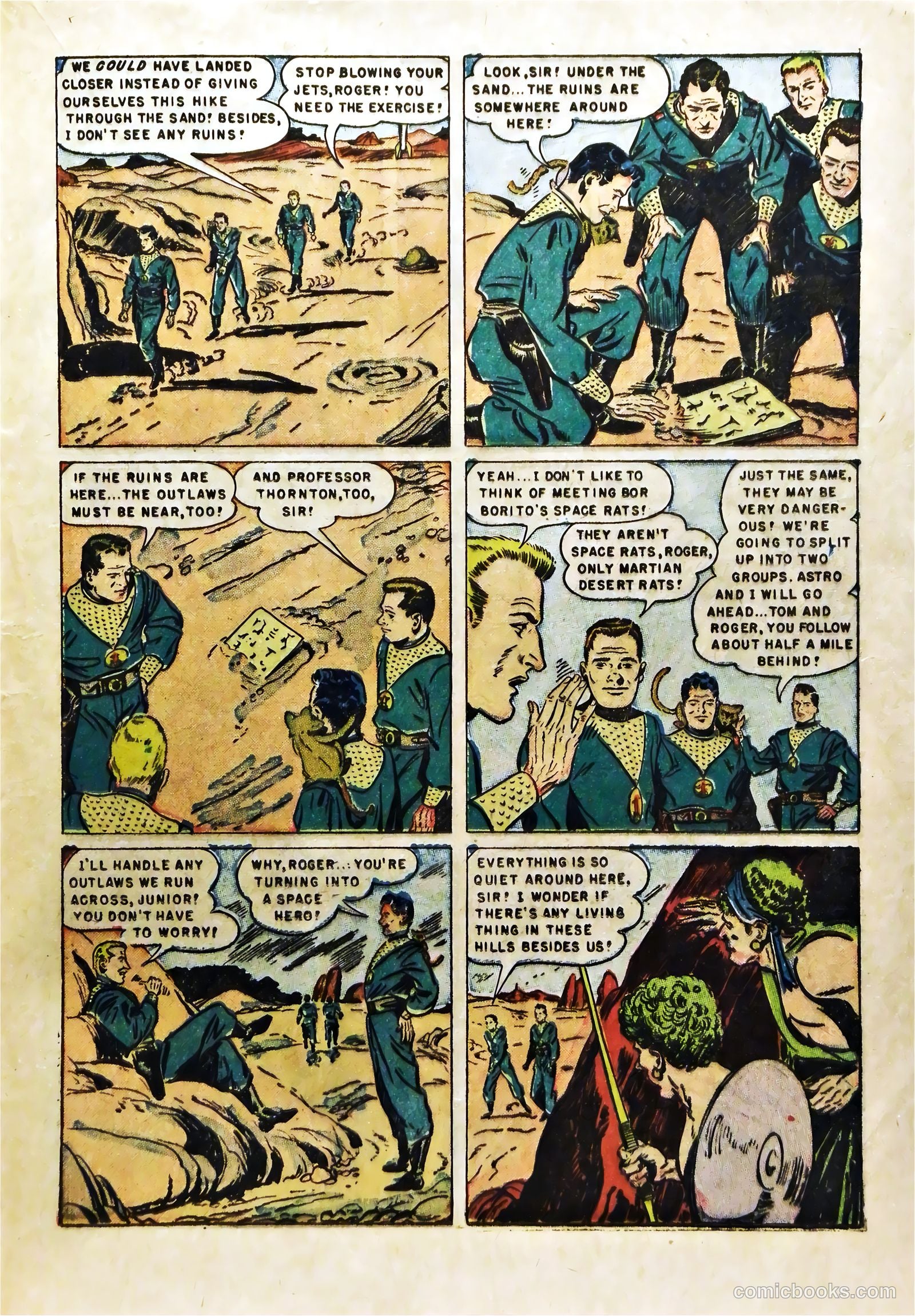 Tom Corbett Space Cadet #4 (1953) — page 17 of 36
