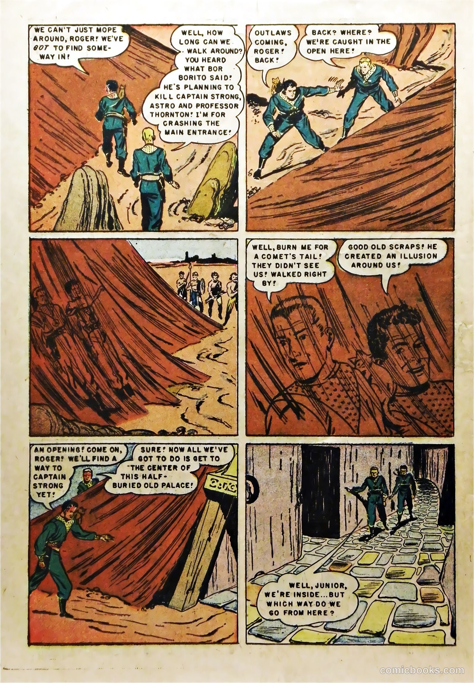 Tom Corbett Space Cadet #4 (1953) — page 22 of 36