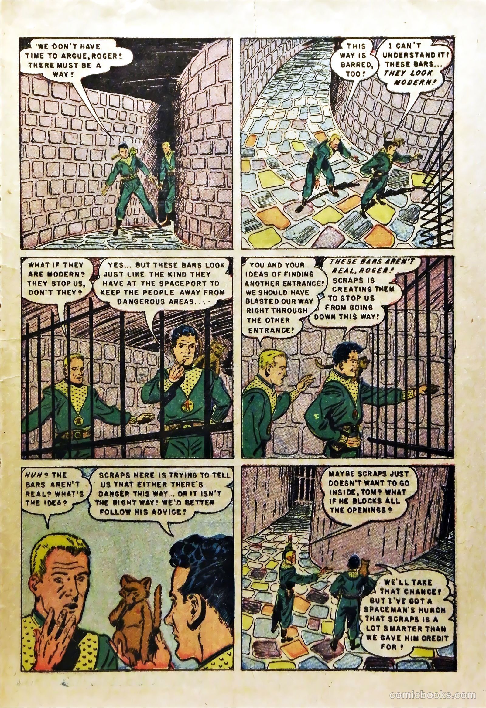 Tom Corbett Space Cadet #4 (1953) — page 25 of 36