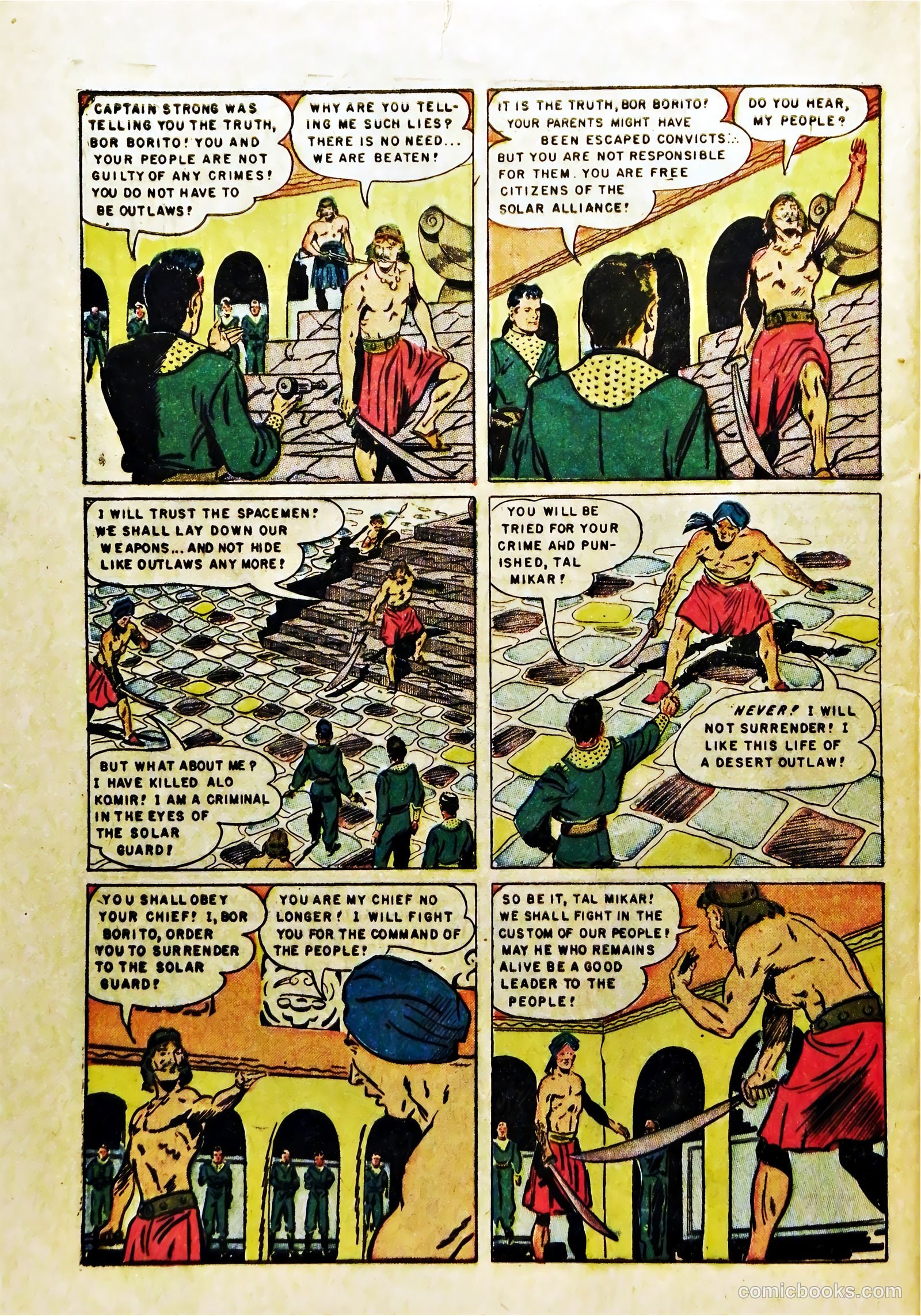 Tom Corbett Space Cadet #4 (1953) — page 28 of 36