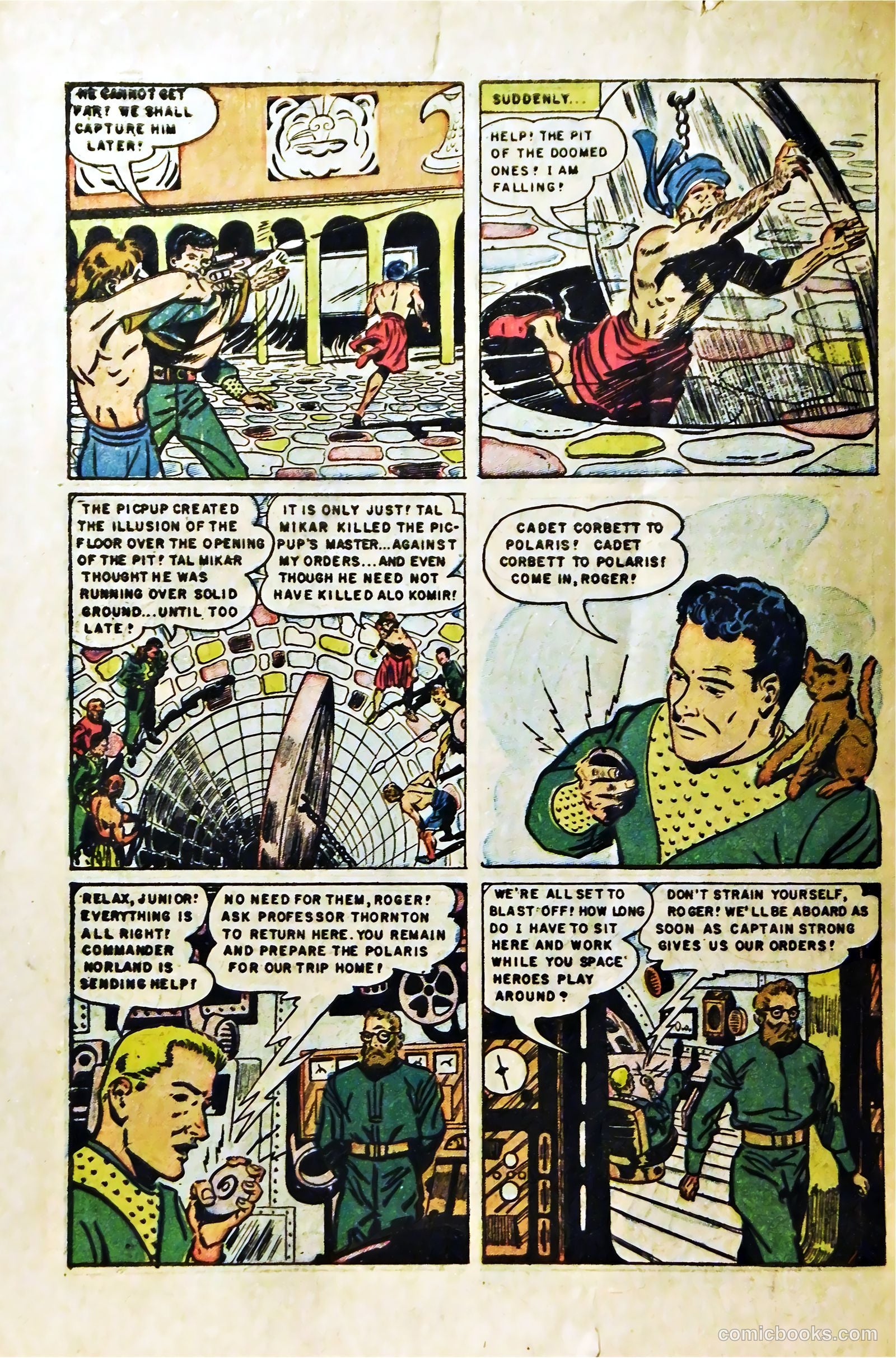 Tom Corbett Space Cadet #4 (1953) — page 34 of 36