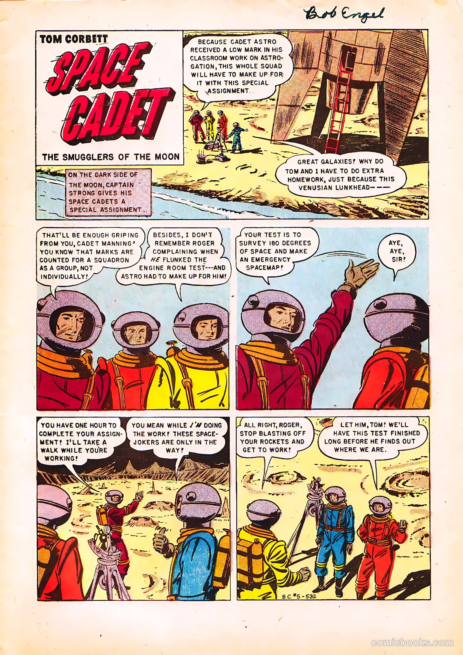 Tom Corbett Space Cadet #5 (1953) — page 3 of 36