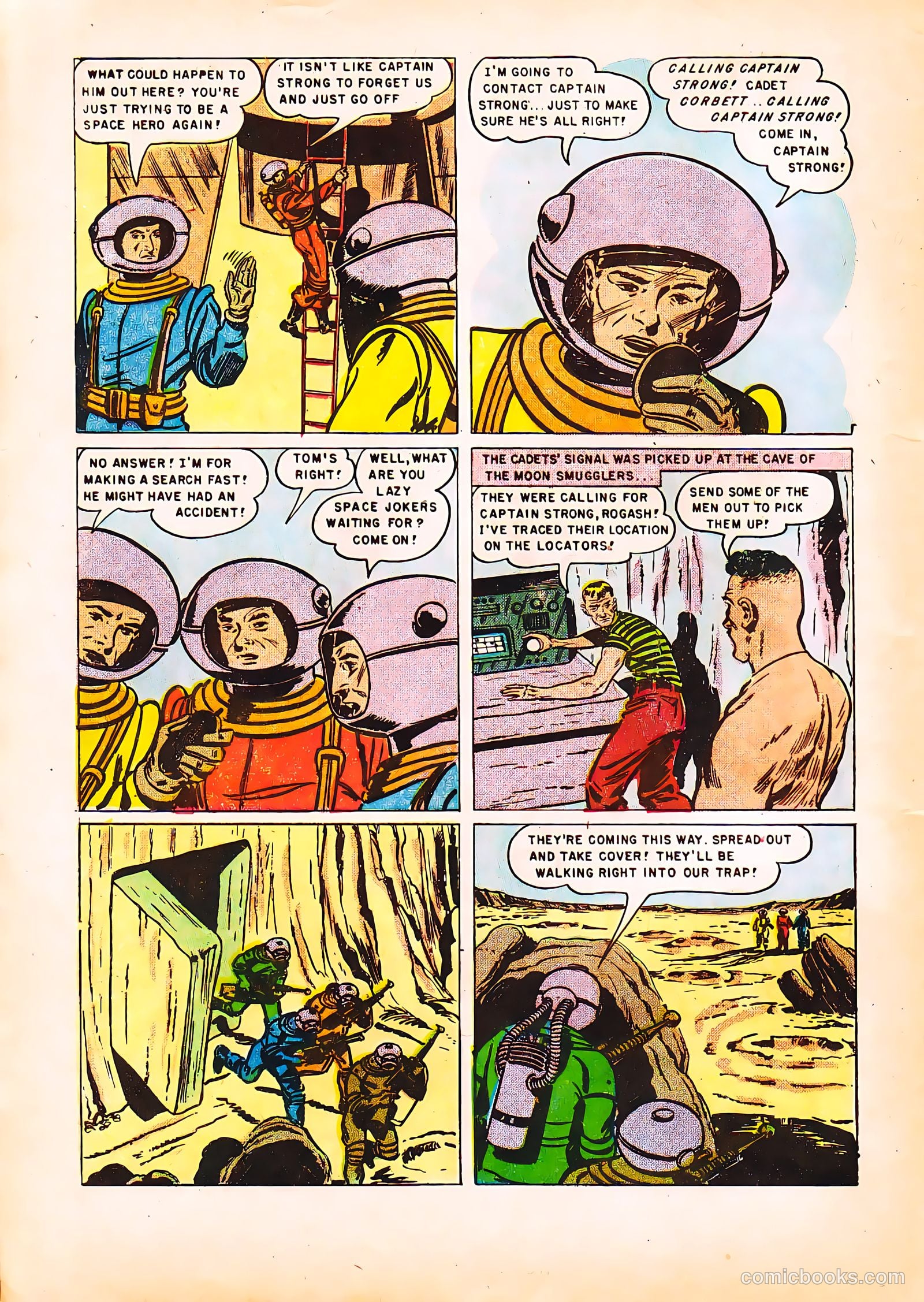 Tom Corbett Space Cadet #5 (1953) — page 8 of 36