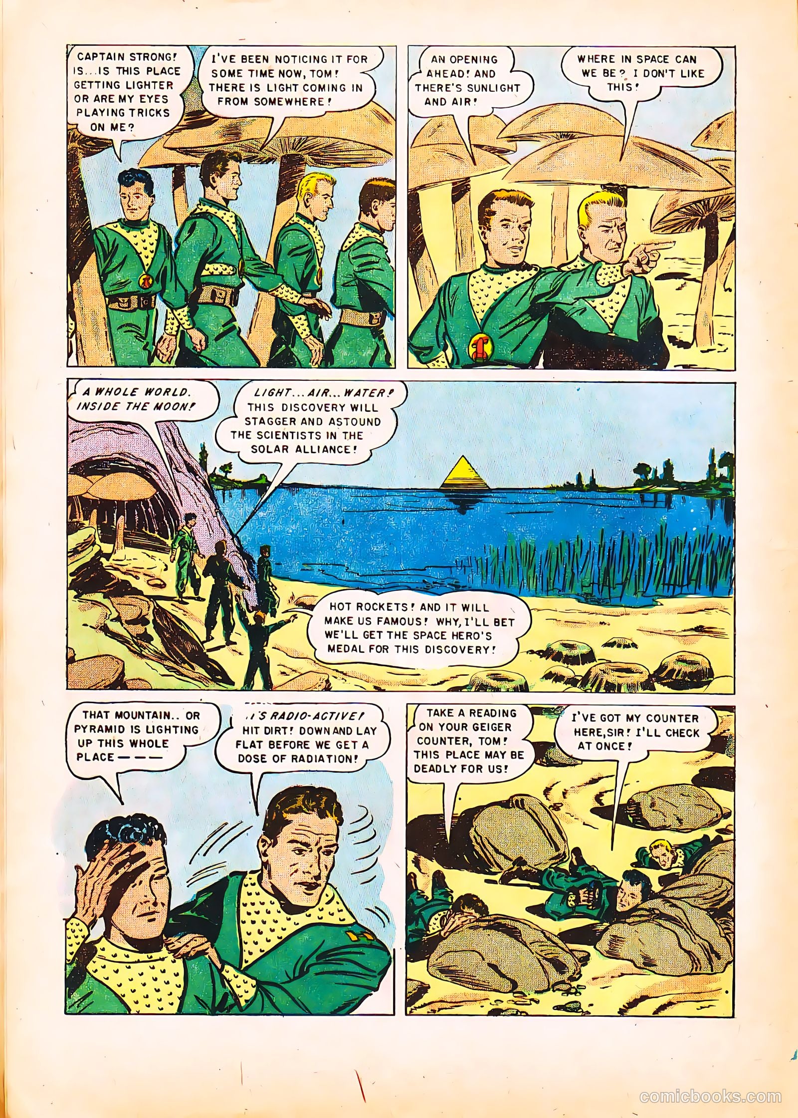 Tom Corbett Space Cadet #5 (1953) — page 16 of 36