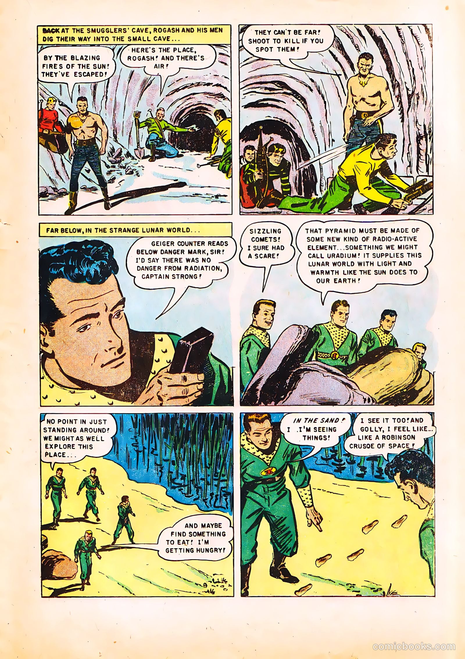 Tom Corbett Space Cadet #5 (1953) — page 17 of 36