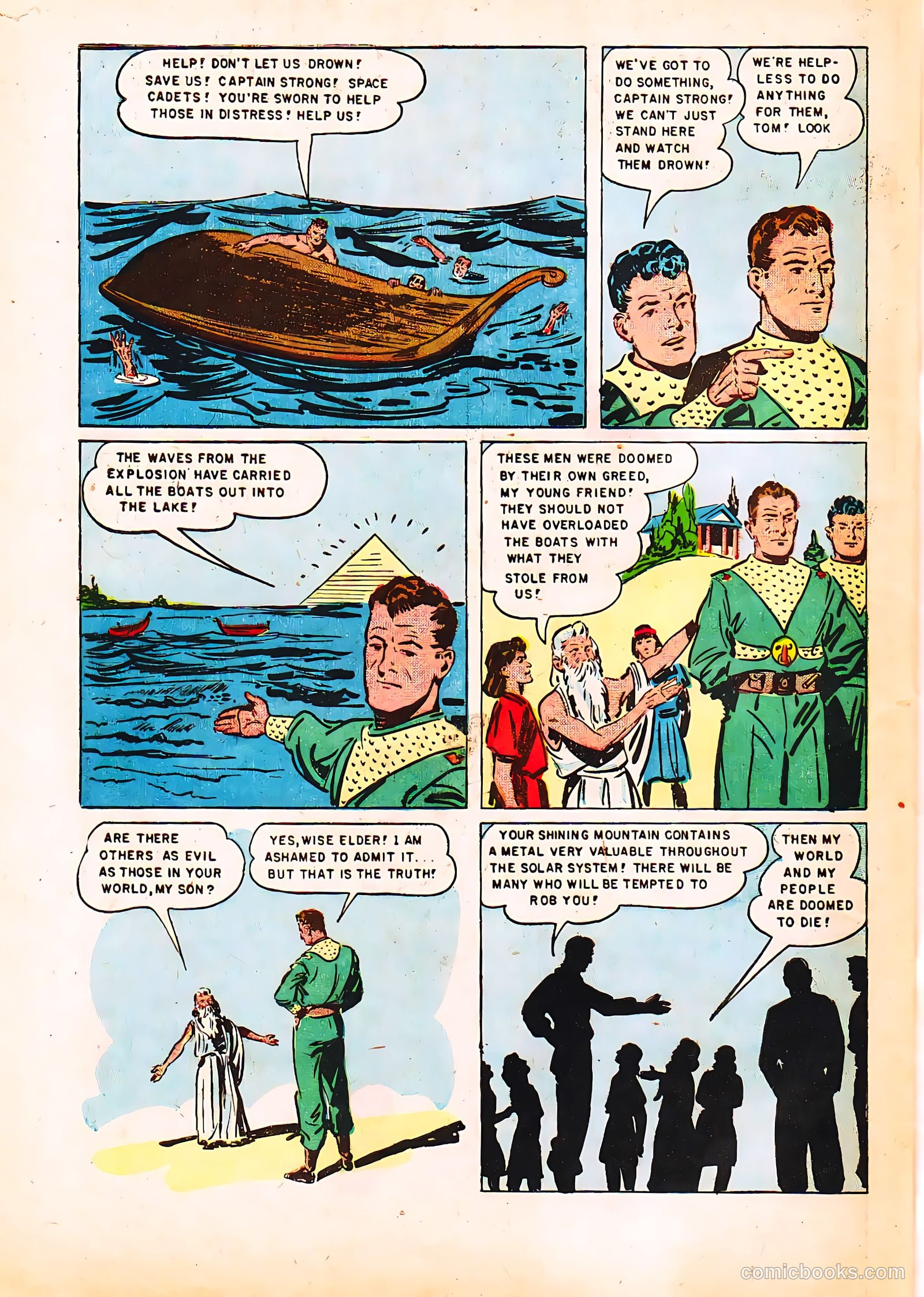 Tom Corbett Space Cadet #5 (1953) — page 34 of 36