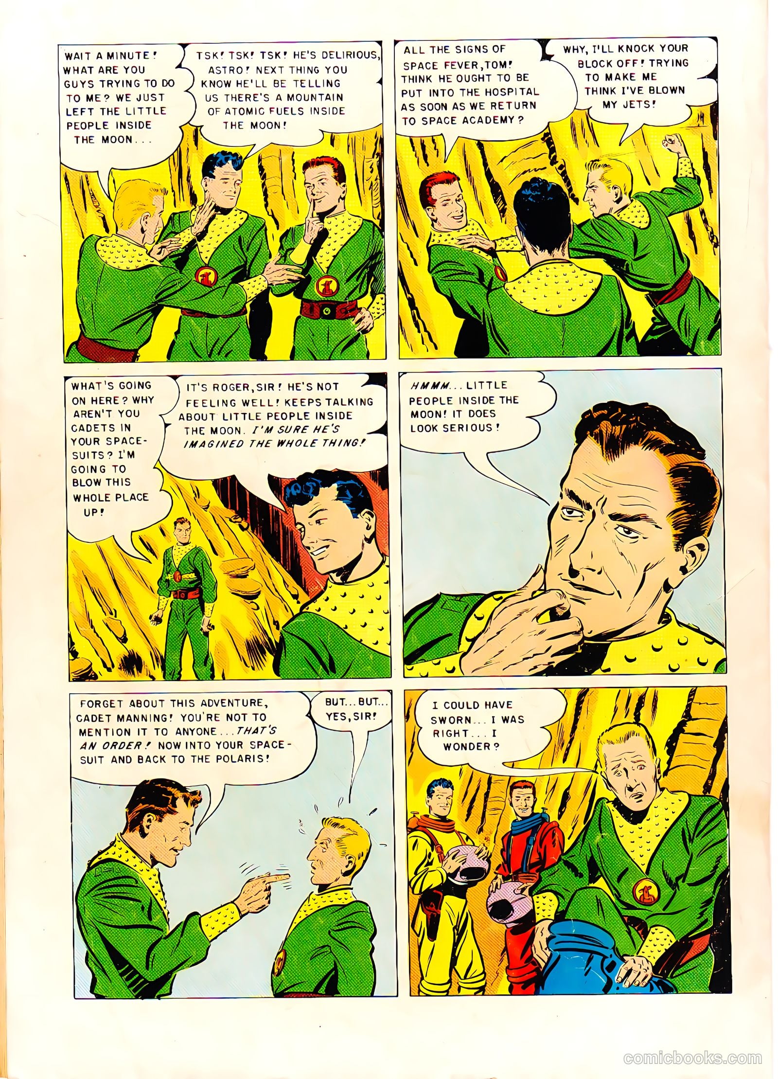 Tom Corbett Space Cadet #5 (1953) — page 36 of 36