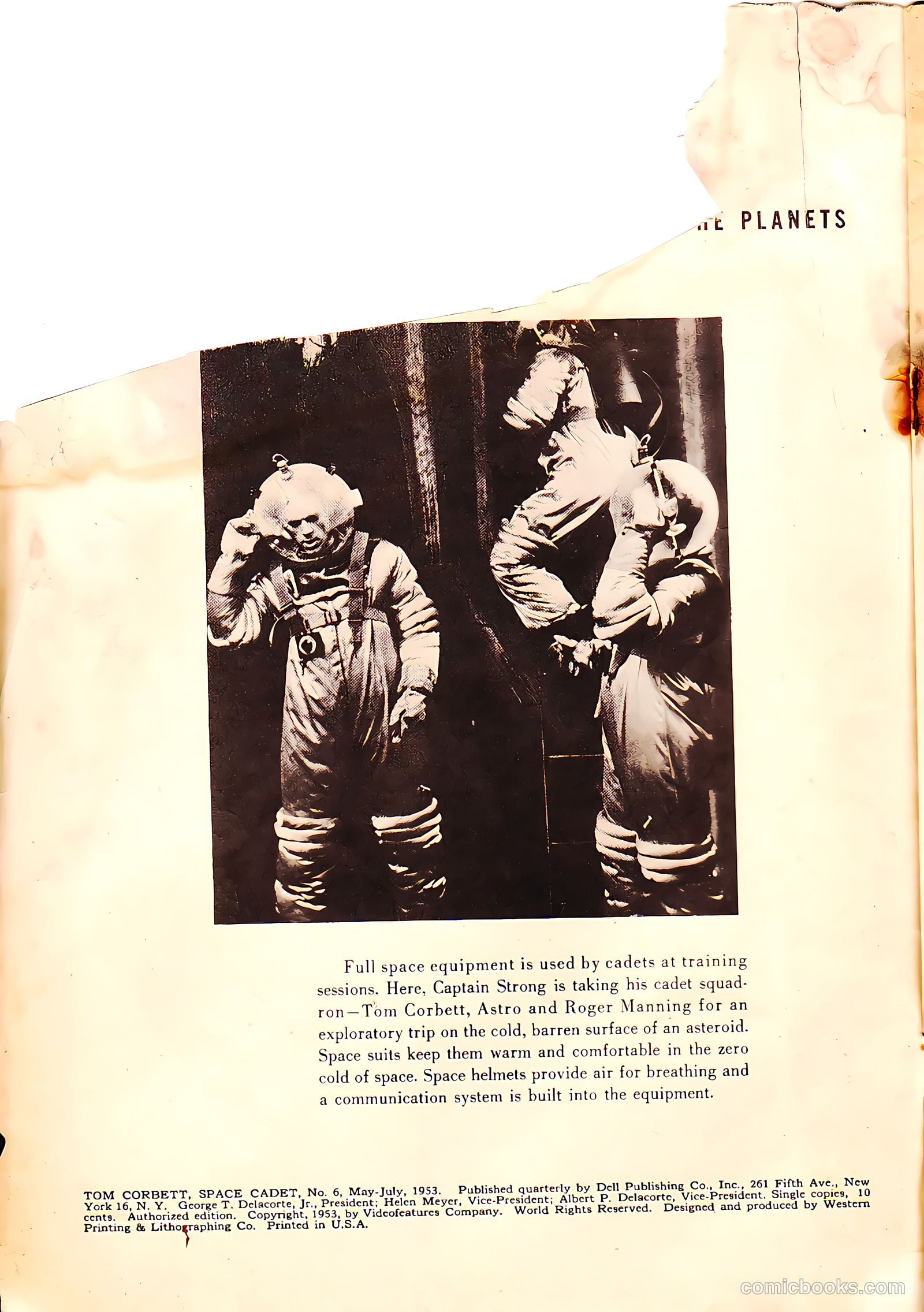 Tom Corbett, Space Cadet #6 (1953) — page 3 of 38