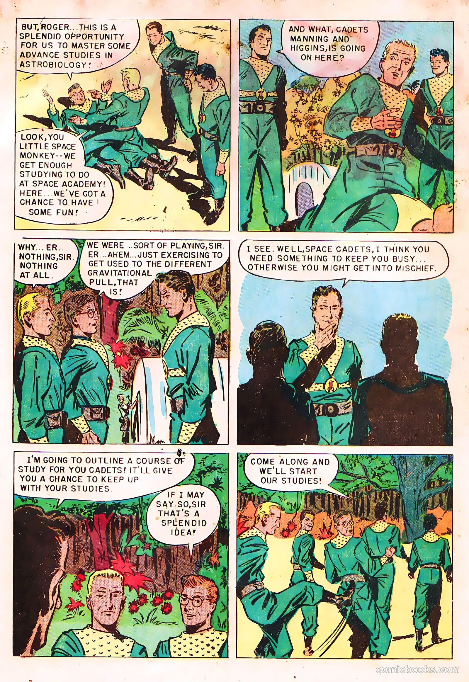 Tom Corbett, Space Cadet #6 (1953) — page 6 of 38