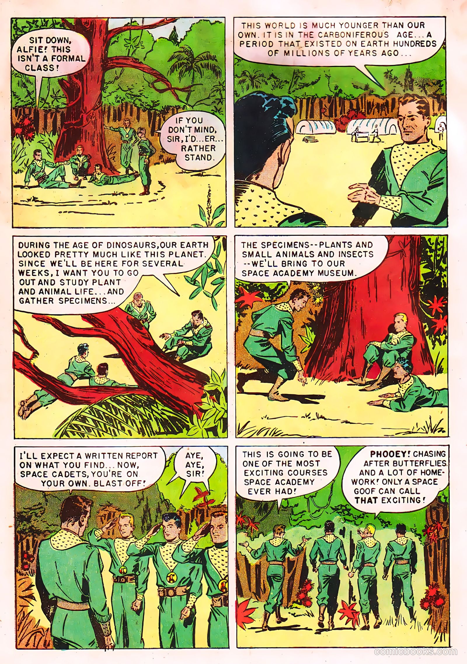 Tom Corbett, Space Cadet #6 (1953) — page 7 of 38