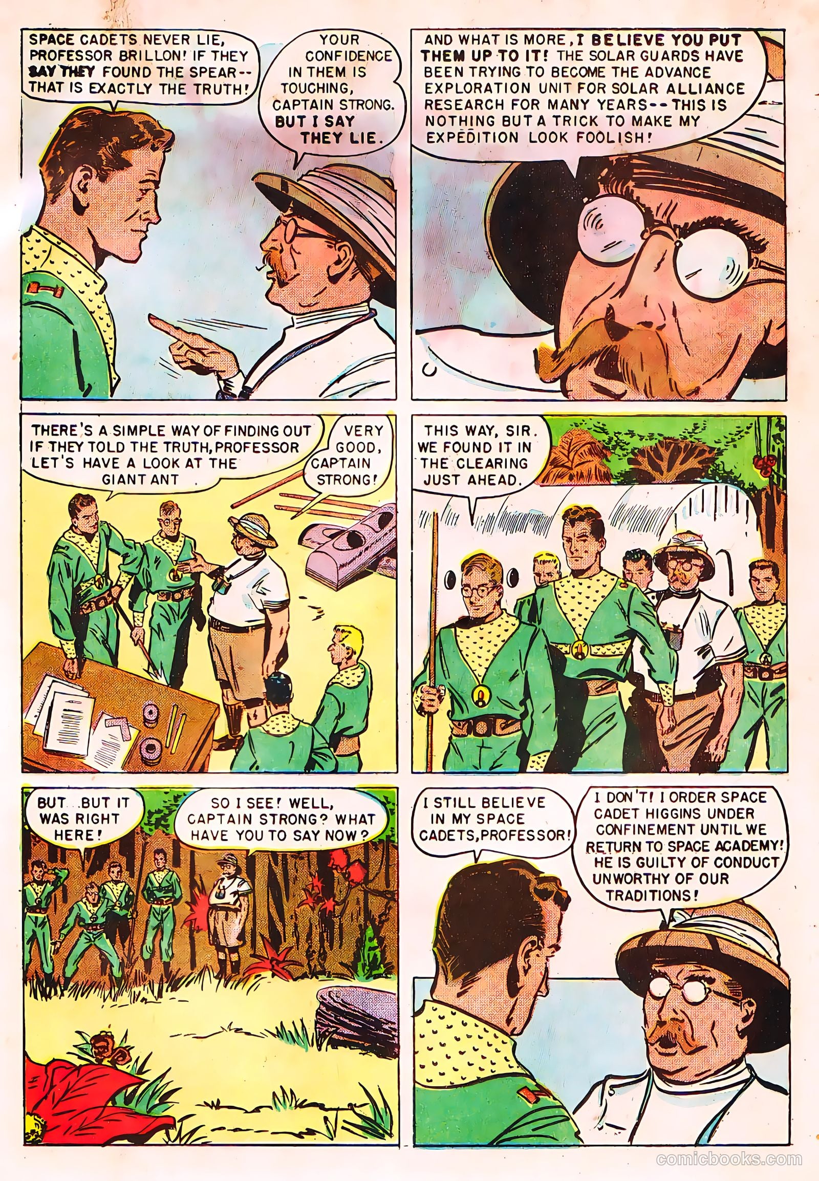 Tom Corbett, Space Cadet #6 (1953) — page 12 of 38