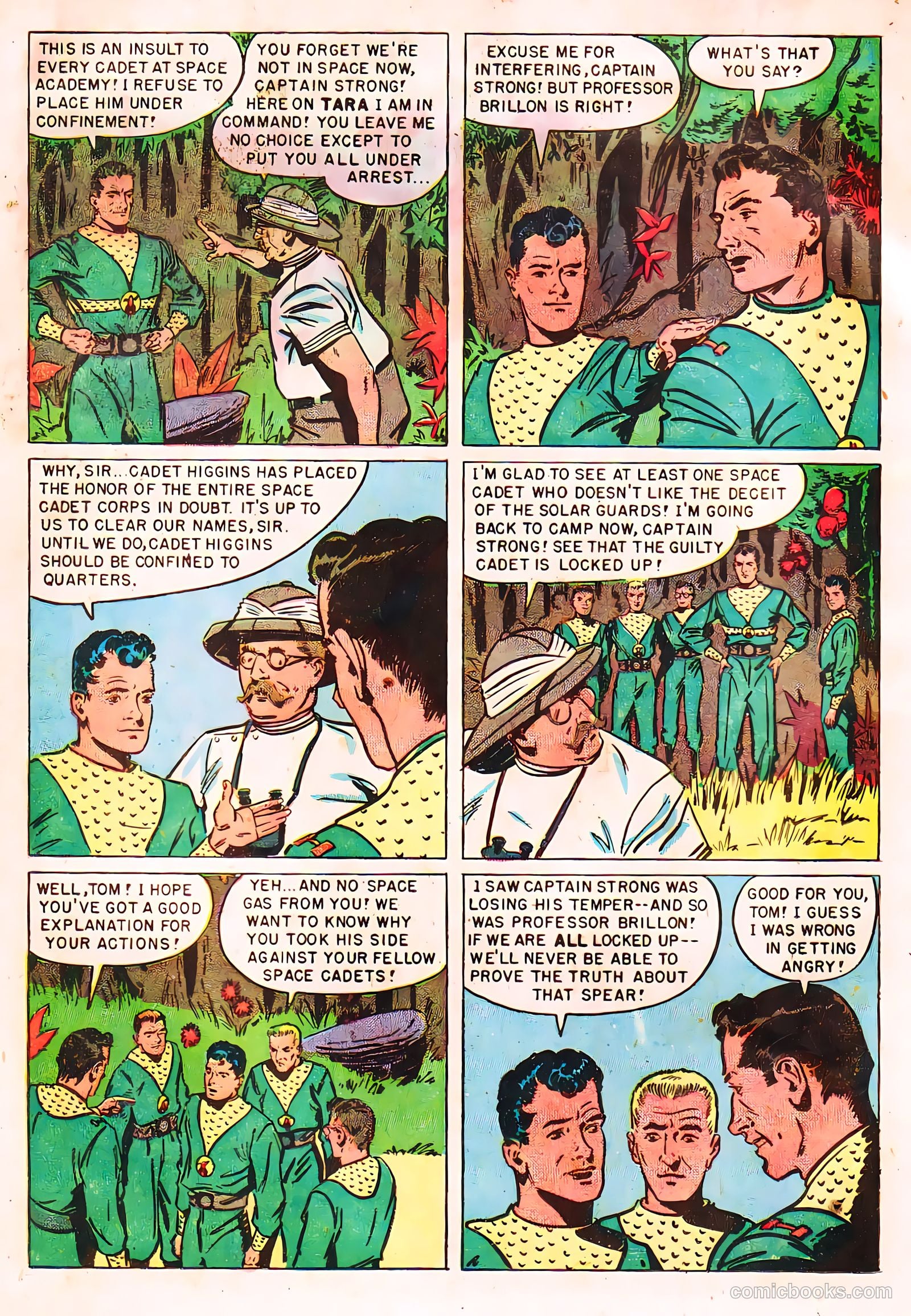 Tom Corbett, Space Cadet #6 (1953) — page 13 of 38