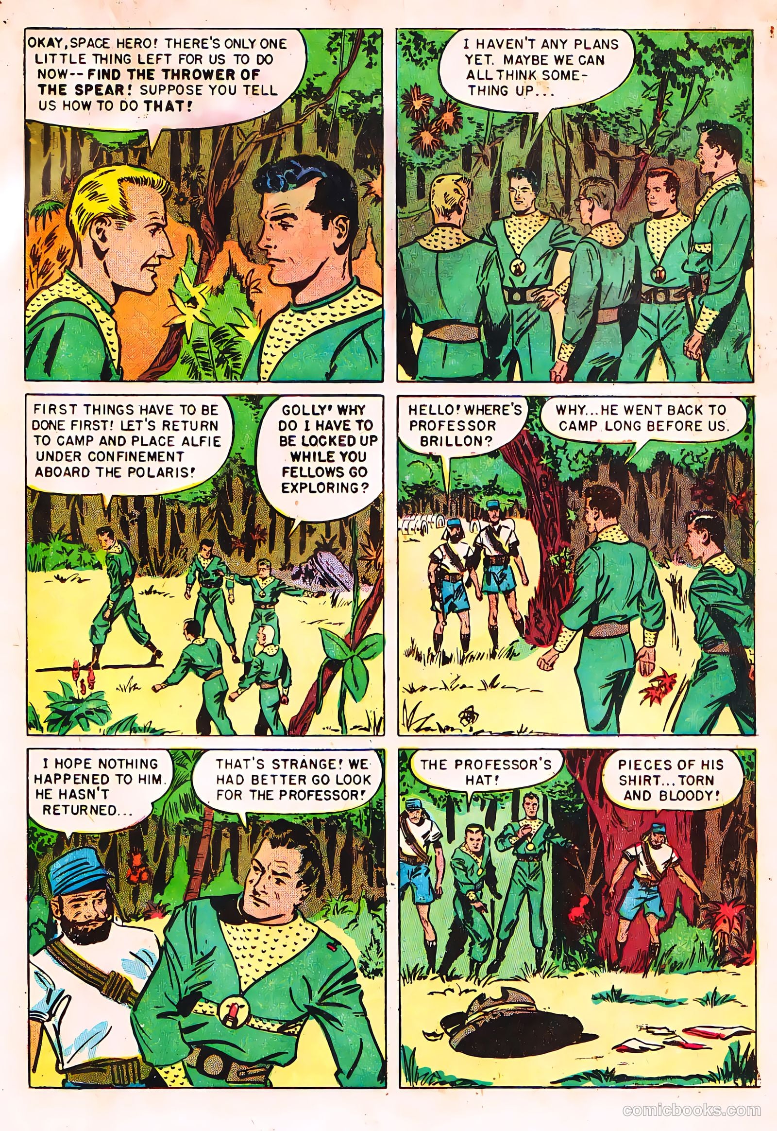 Tom Corbett, Space Cadet #6 (1953) — page 14 of 38
