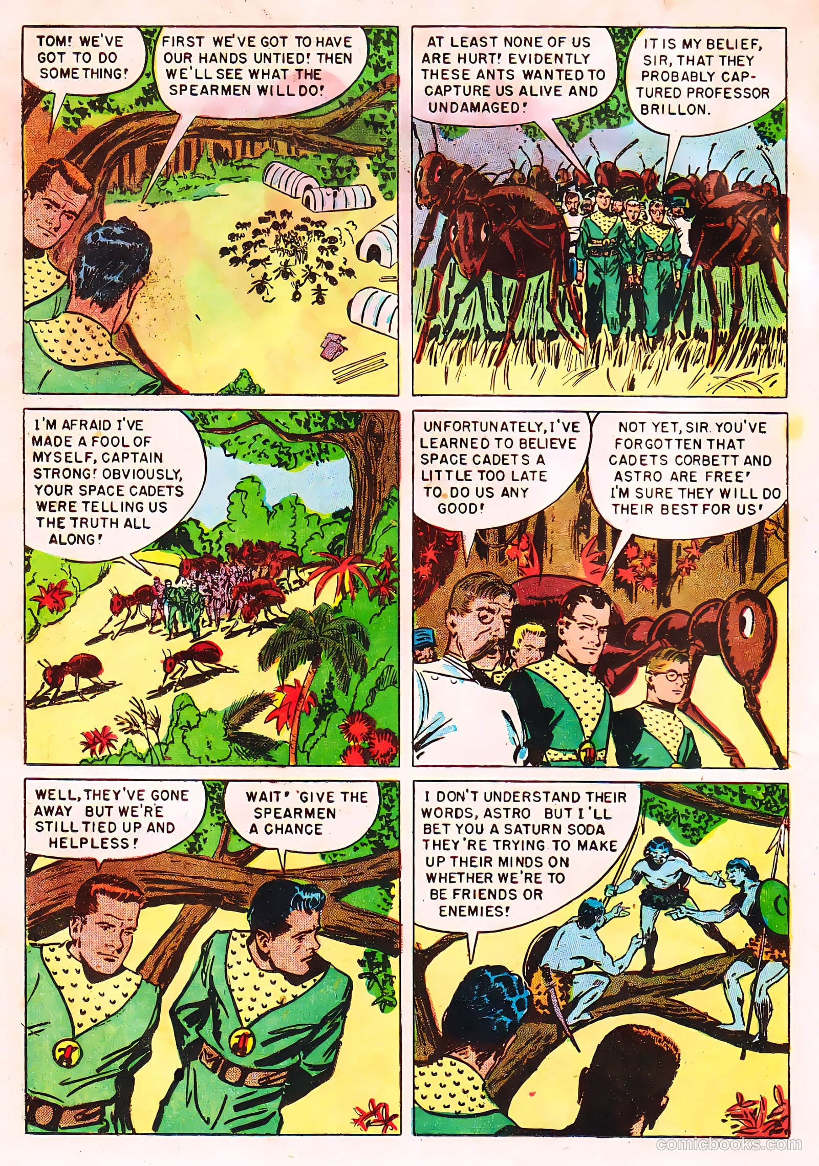 Tom Corbett, Space Cadet #6 (1953) — page 21 of 38