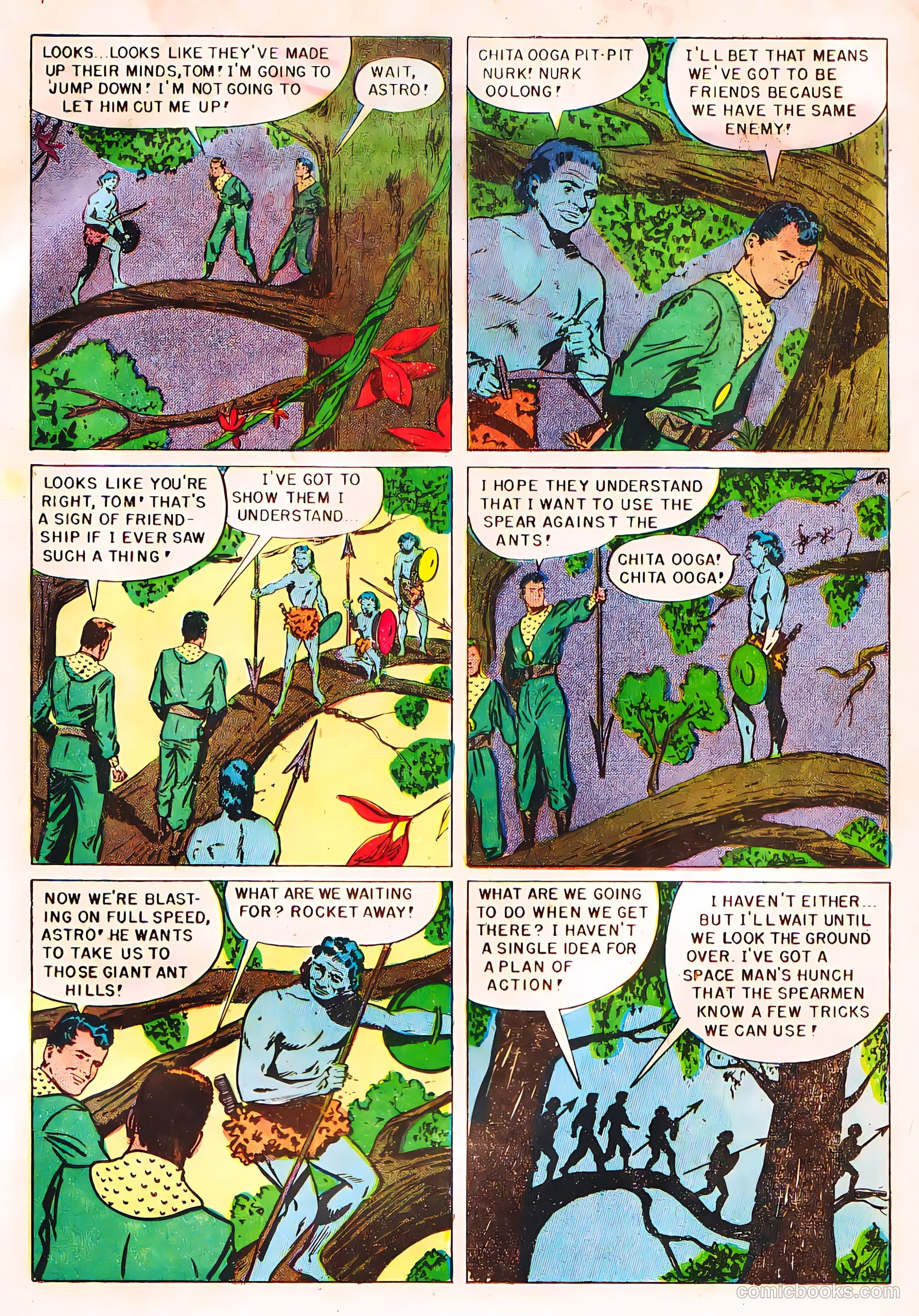 Tom Corbett, Space Cadet #6 (1953) — page 22 of 38