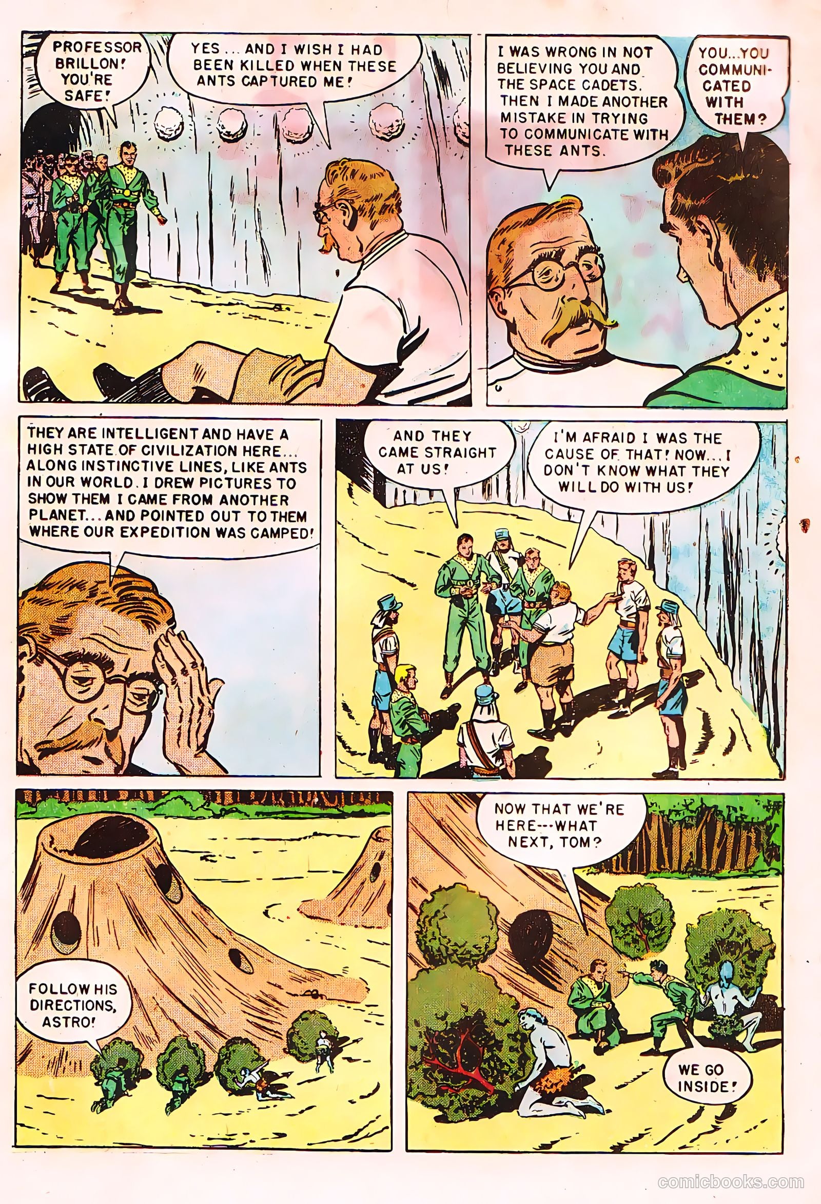 Tom Corbett, Space Cadet #6 (1953) — page 24 of 38