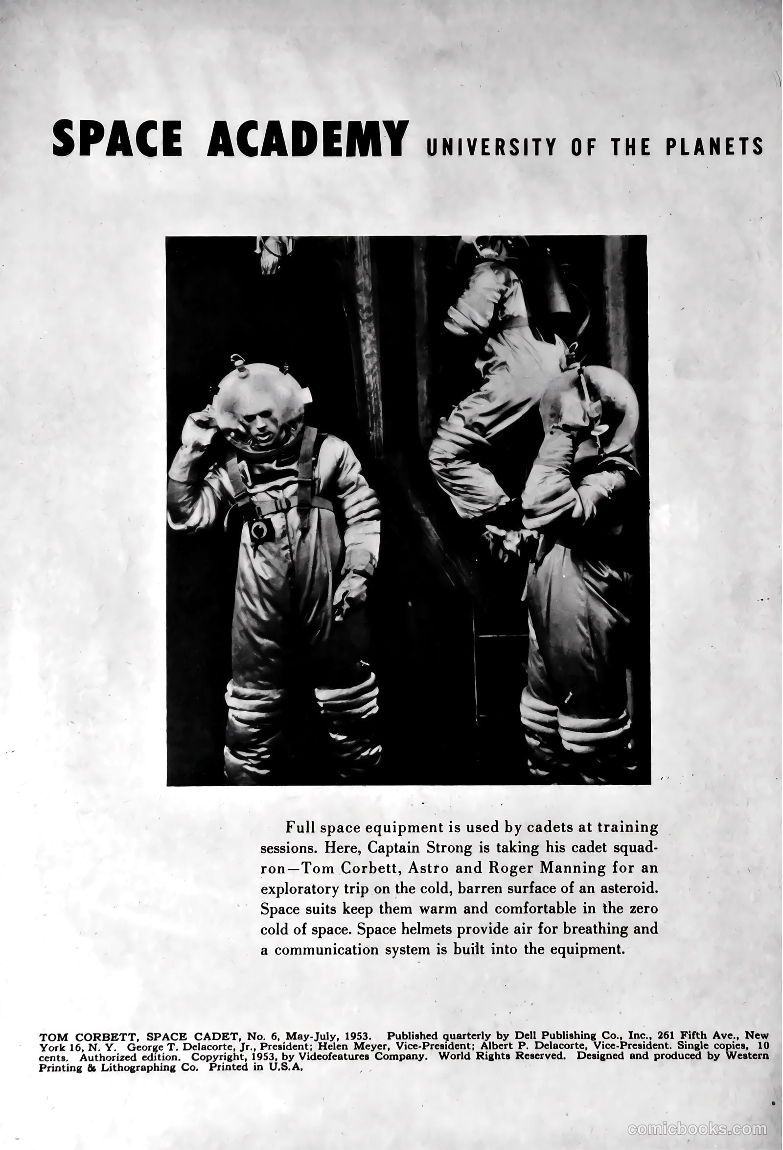 Tom Corbett Space Cadet #6 (1953) — page 2 of 36