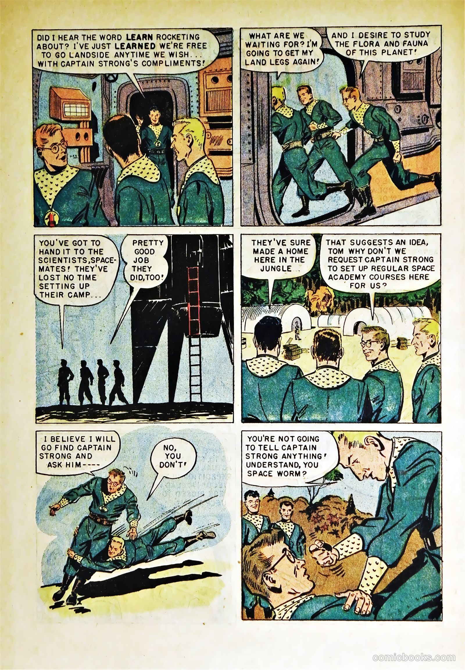 Tom Corbett Space Cadet #6 (1953) — page 4 of 36