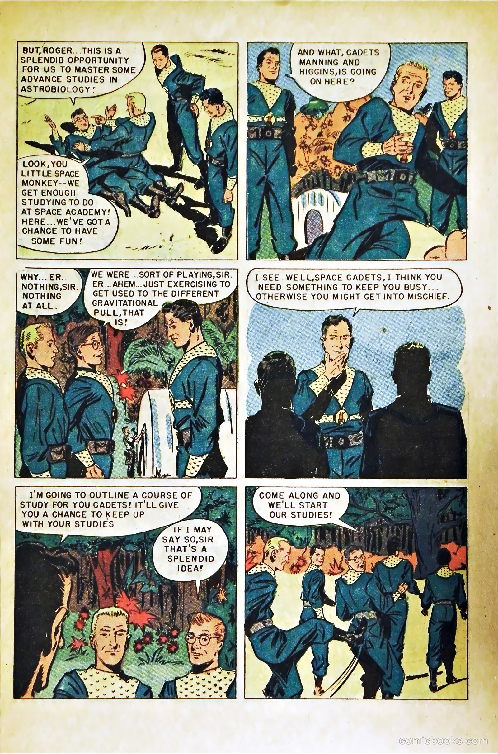 Tom Corbett Space Cadet #6 (1953) — page 5 of 36