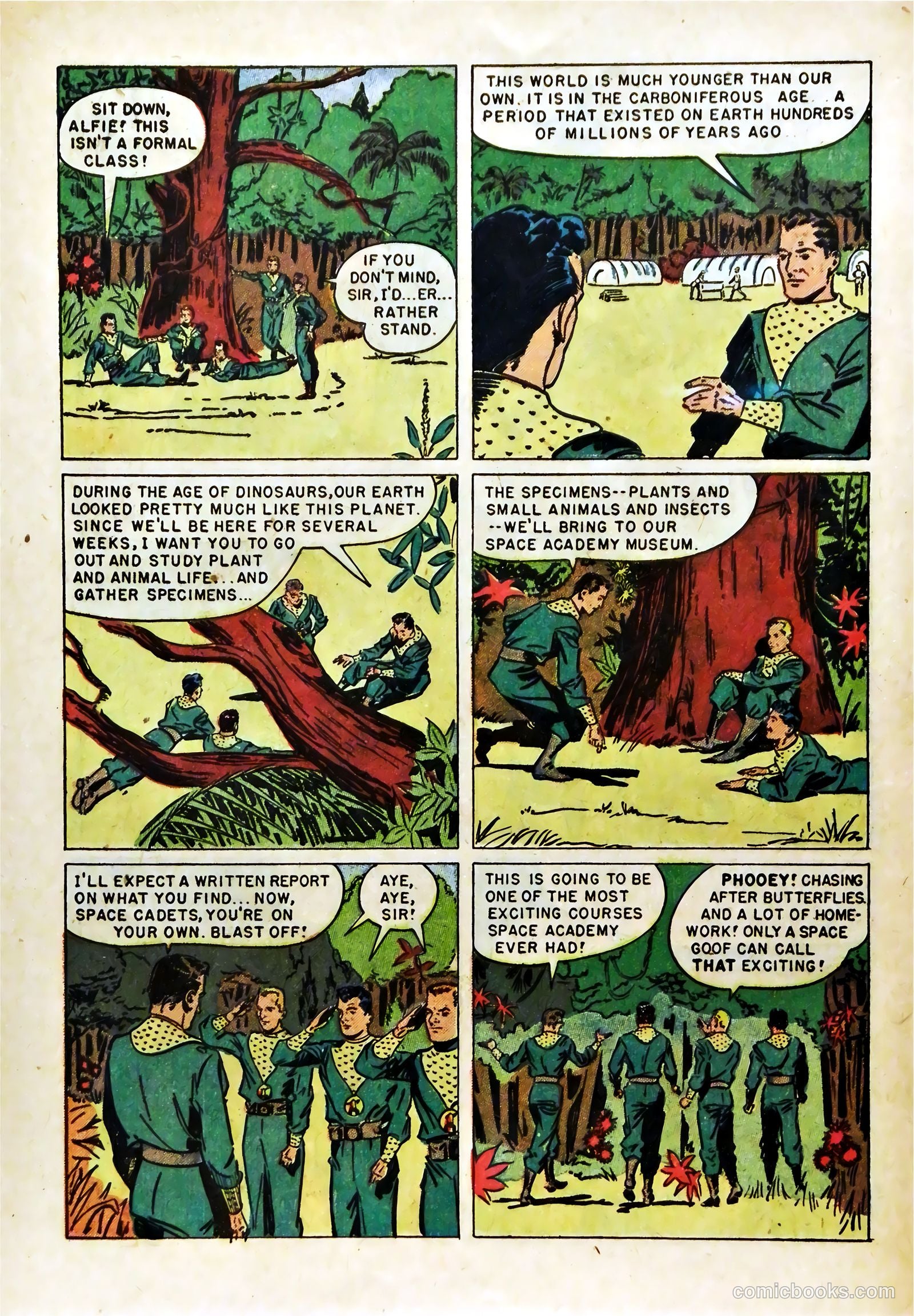 Tom Corbett Space Cadet #6 (1953) — page 6 of 36