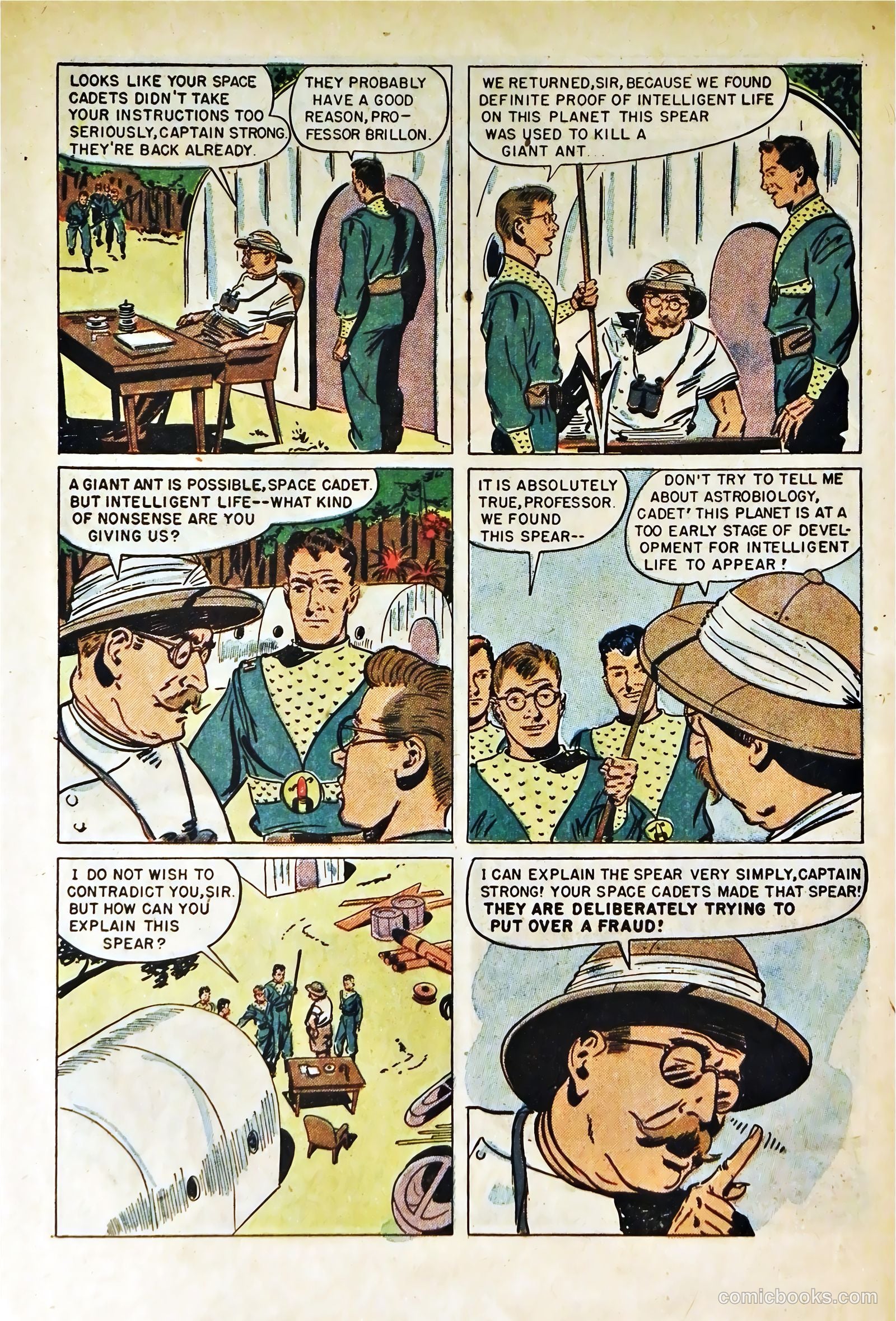 Tom Corbett Space Cadet #6 (1953) — page 10 of 36