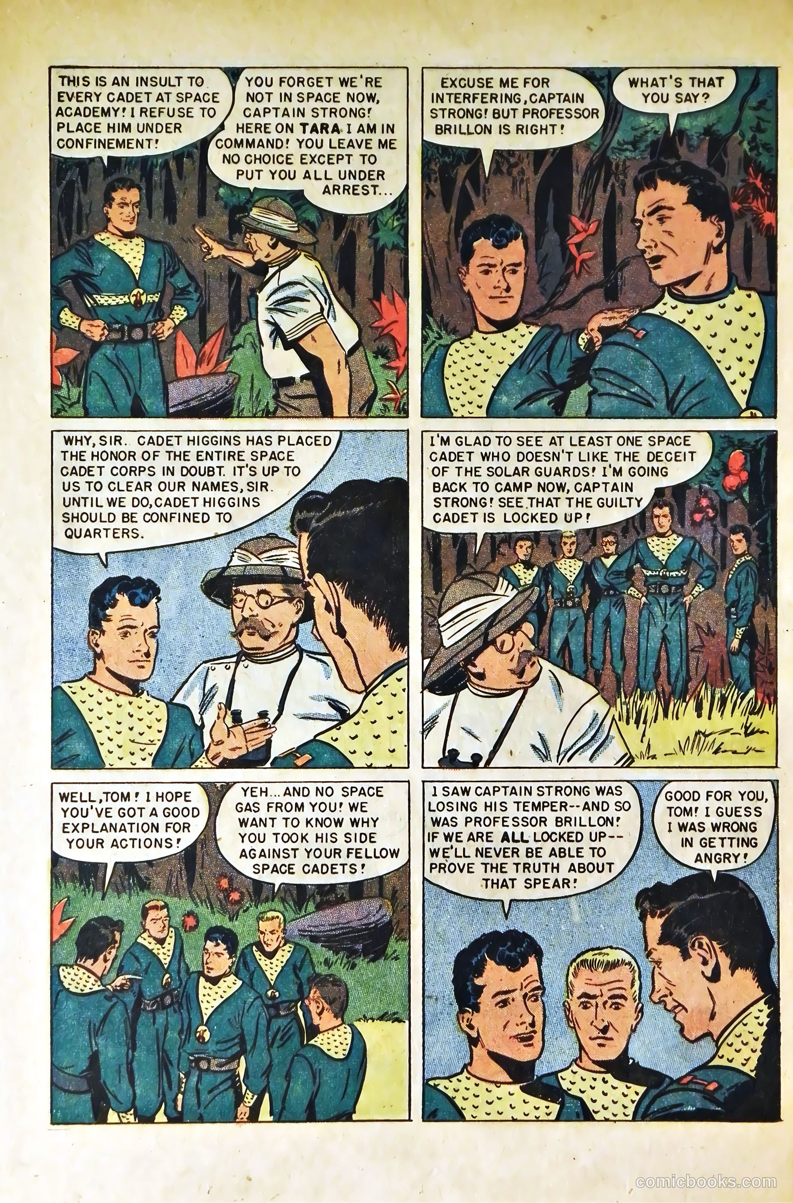 Tom Corbett Space Cadet #6 (1953) — page 12 of 36