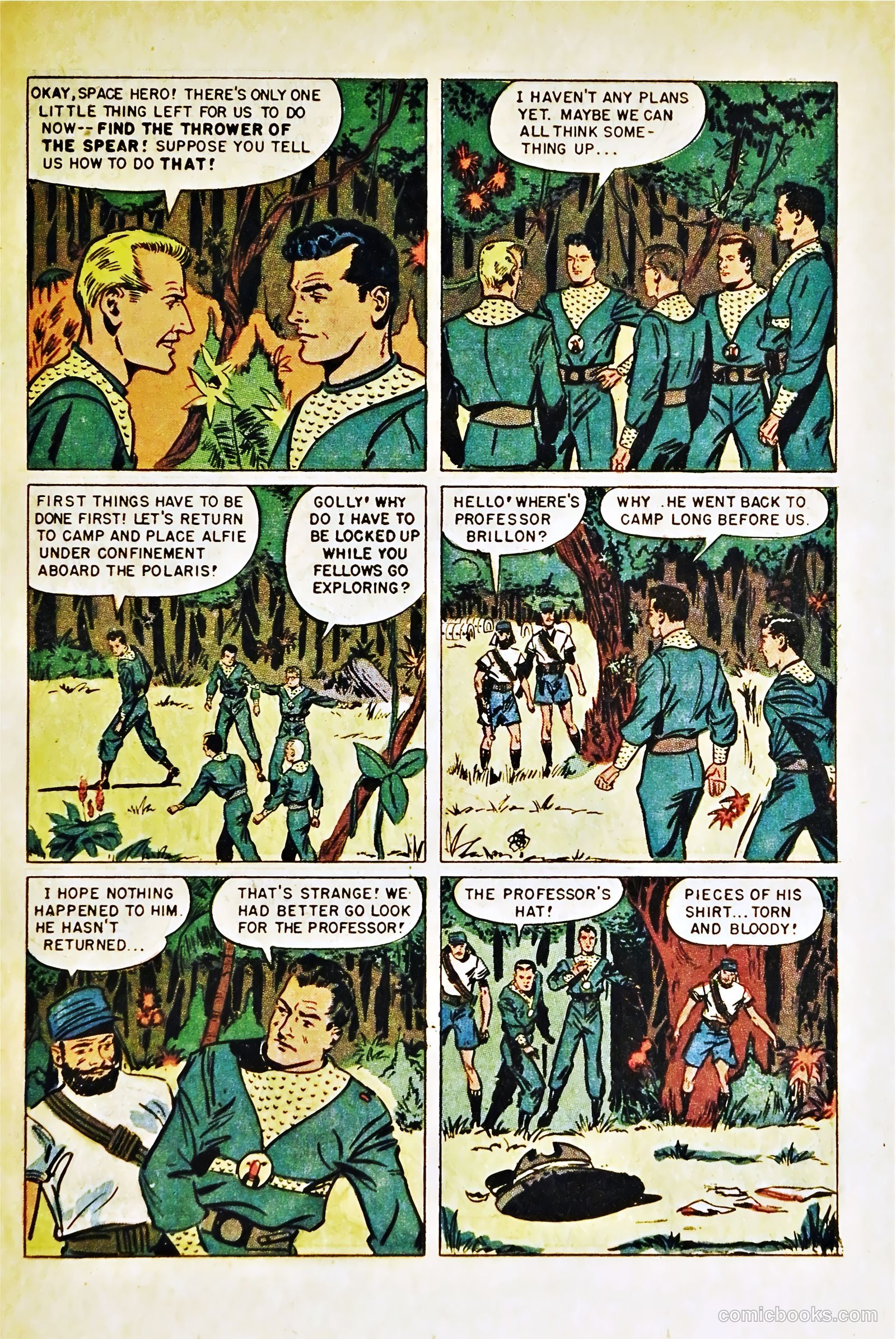 Tom Corbett Space Cadet #6 (1953) — page 13 of 36