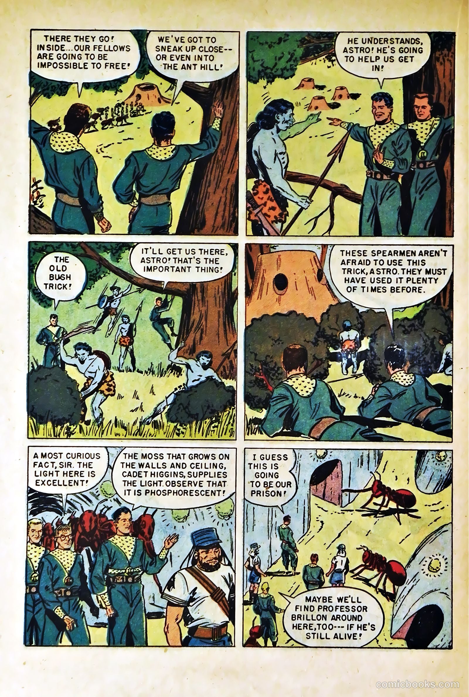 Tom Corbett Space Cadet #6 (1953) — page 22 of 36