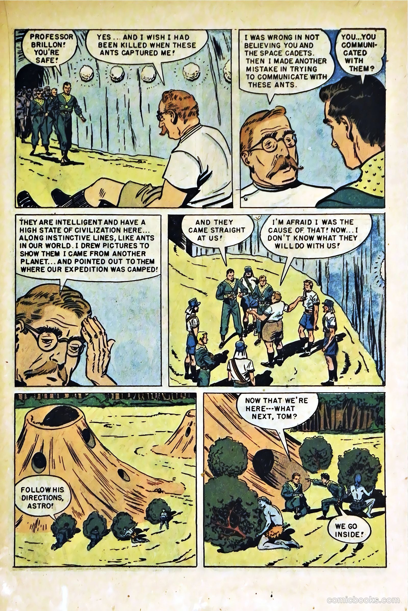 Tom Corbett Space Cadet #6 (1953) — page 23 of 36